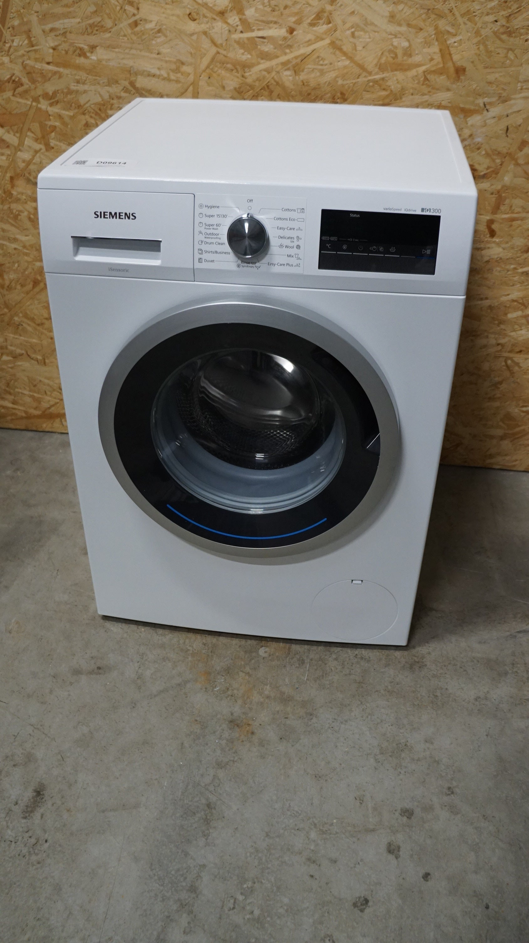 Siemens iQ300 vaskemaskine WM14N1B8DN - D10762