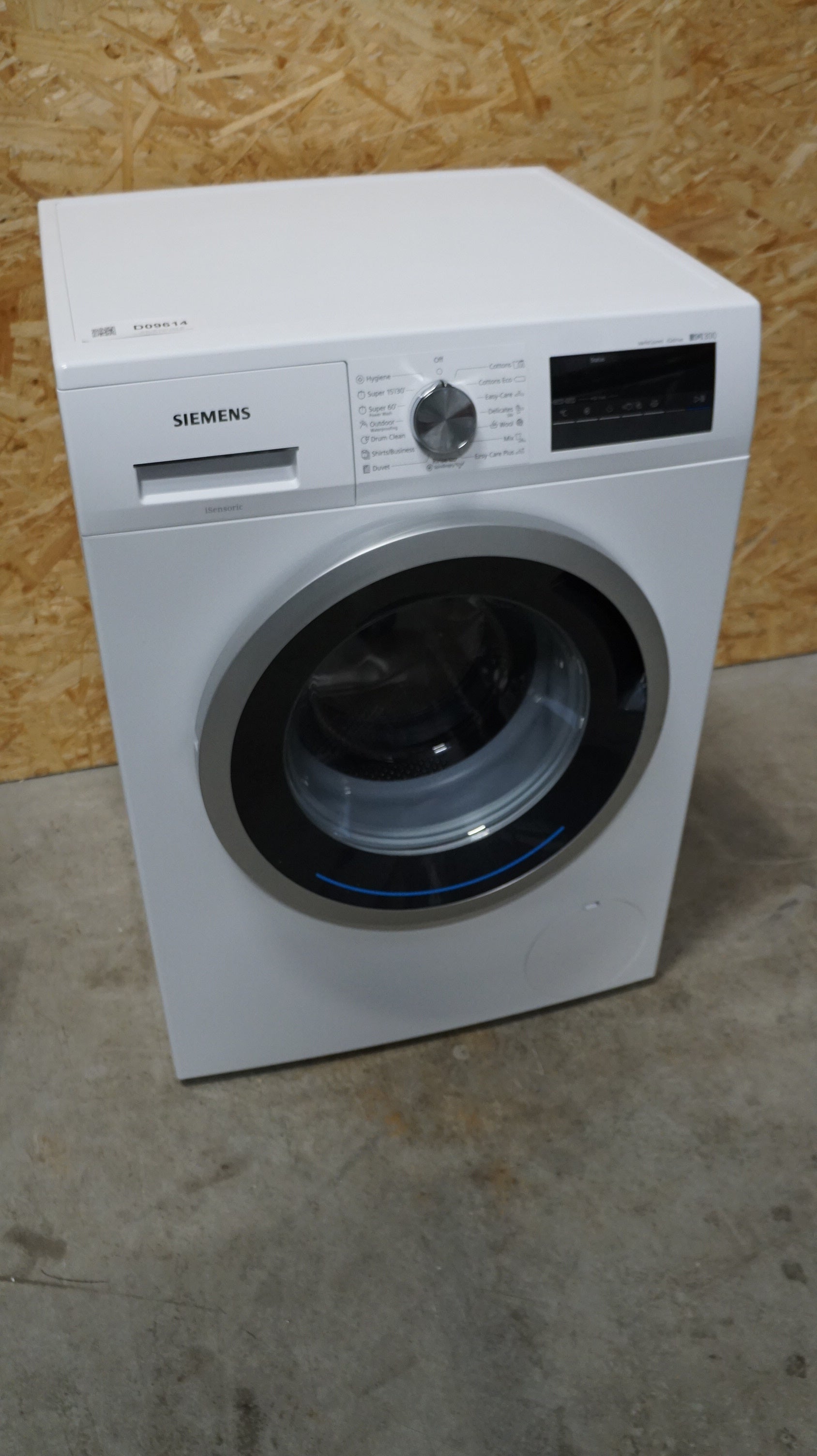 Siemens iQ300 vaskemaskine WM14N1B8DN - D09023