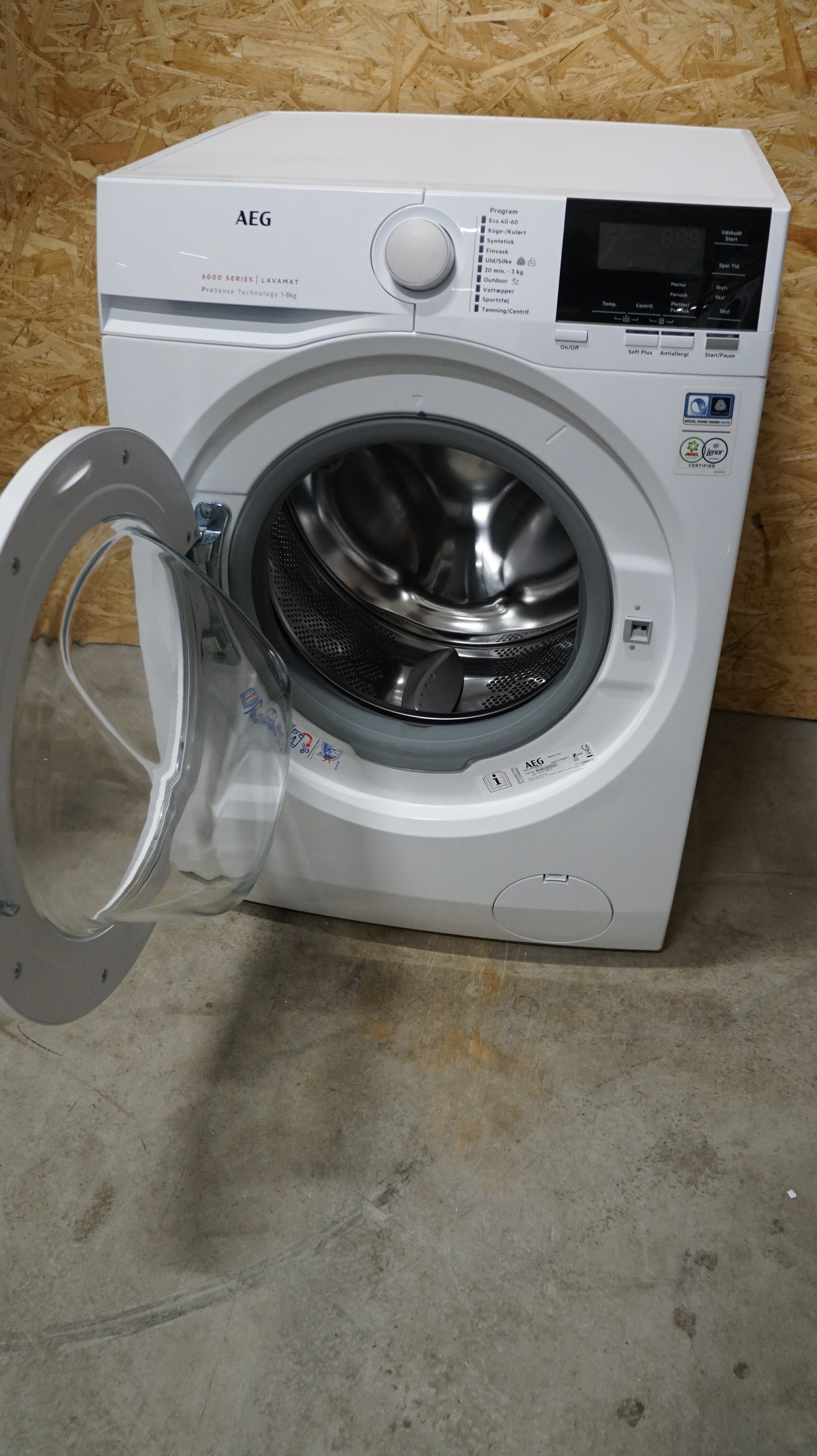 AEG vaskemaskine L6FSK863G - D09856