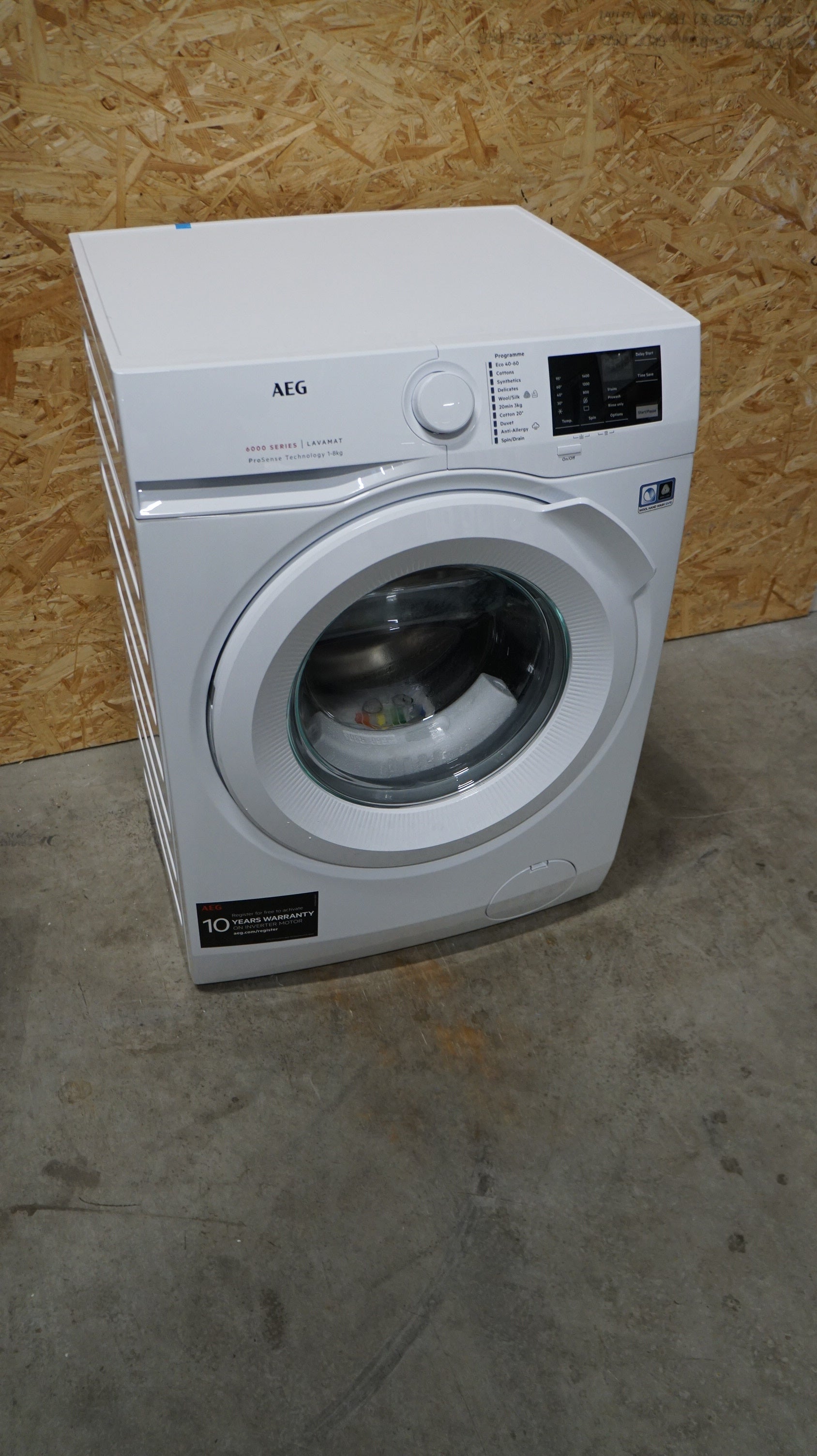 AEG vaskemaskine LR612E84O - D09186