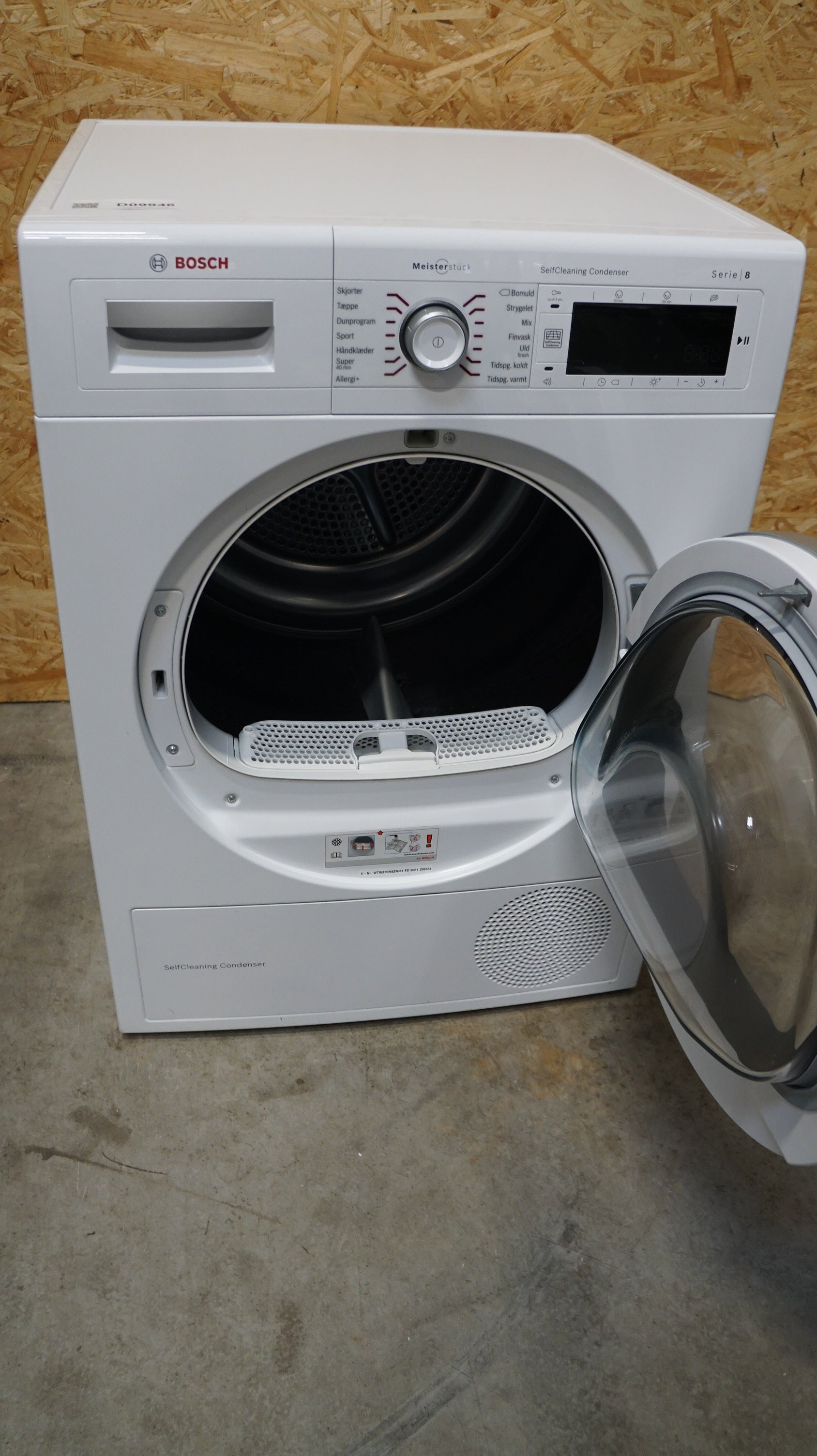 Bosch tørretumbler WTW875M8SN - D09946