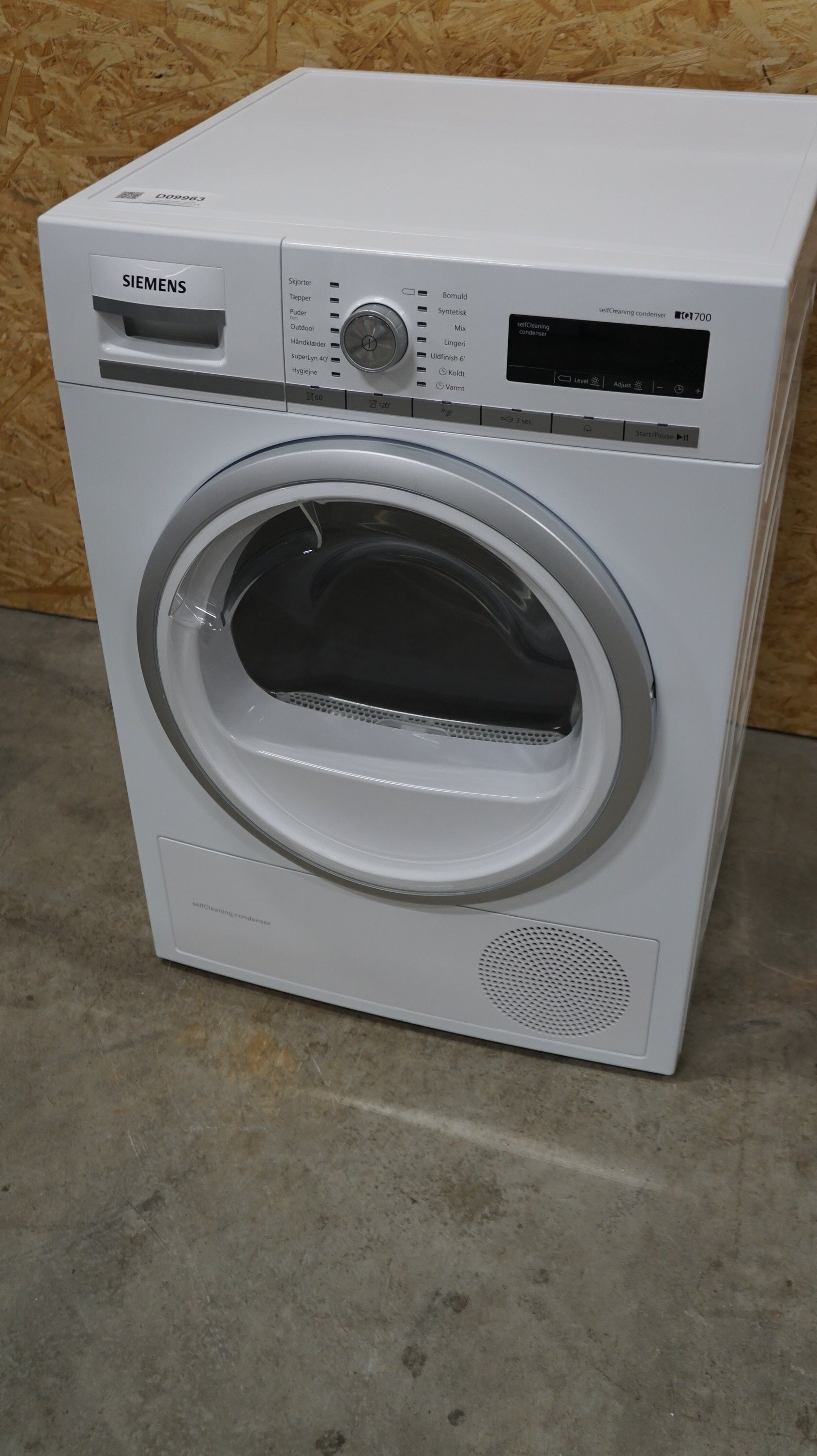 Siemens iQ700 tørretumbler WT47W568DN - D09963