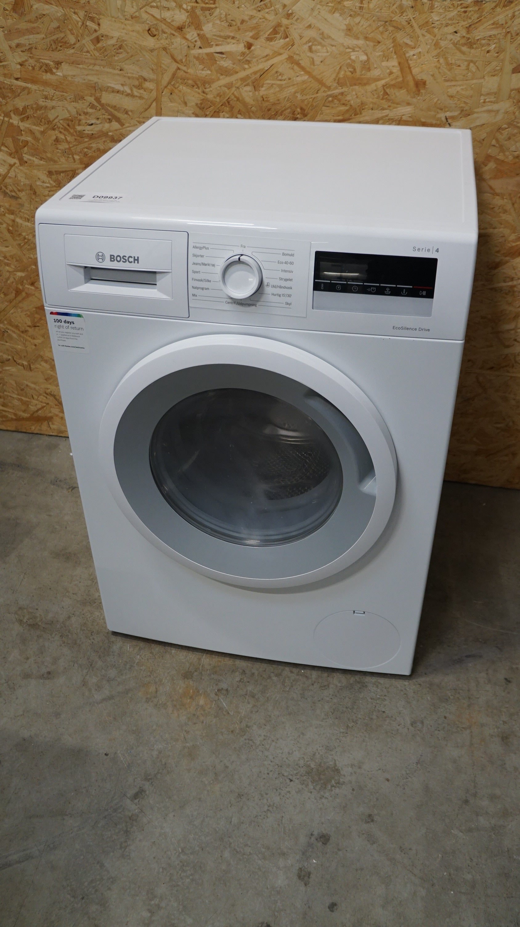 Bosch vaskemaskine WAN282I3SN - D09937