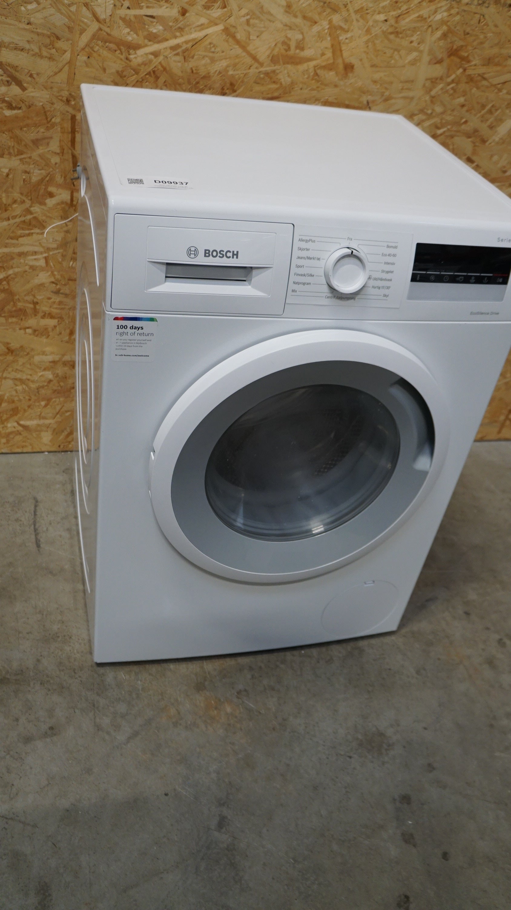 Bosch vaskemaskine WAN282I3SN - D09937