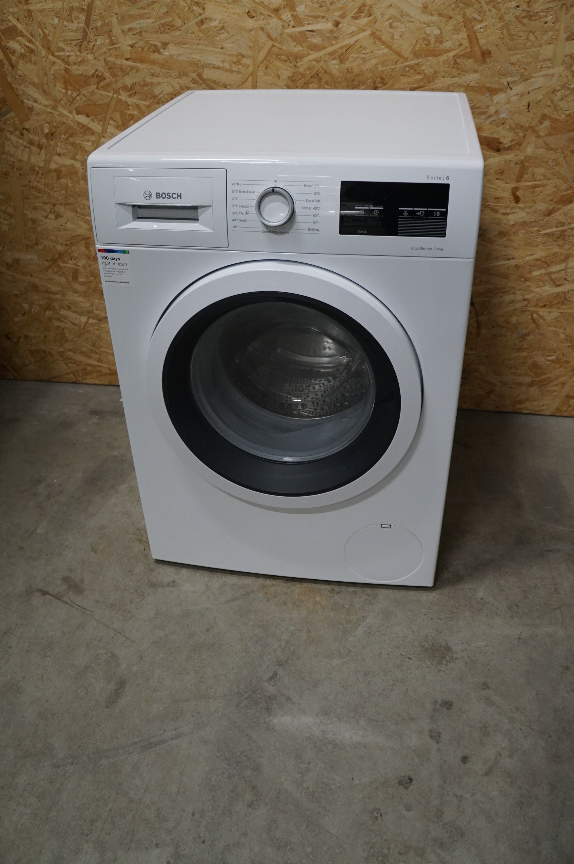 Bosch vaskemaskine WAN28UE9SN - D10128