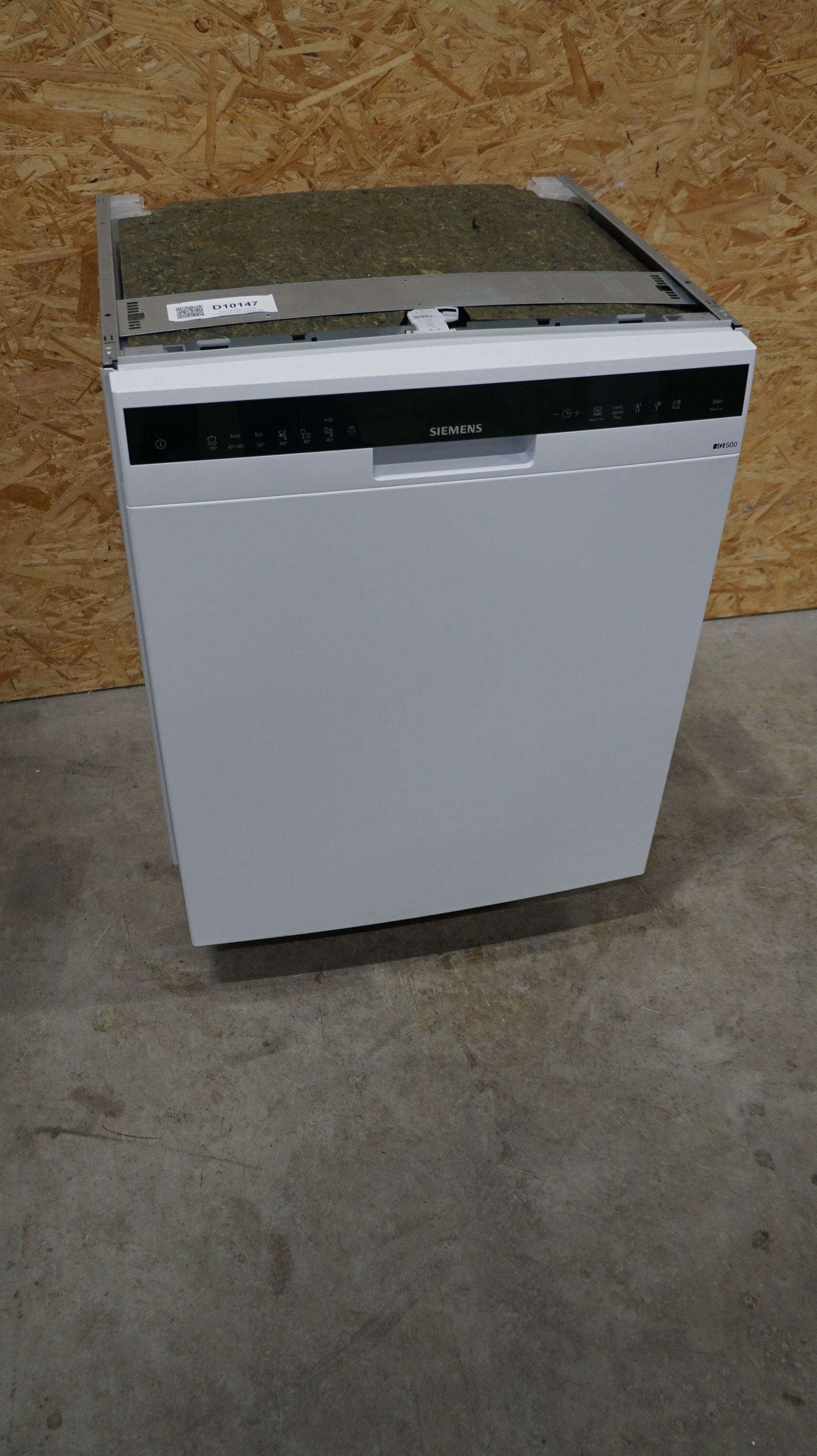 Siemens iQ500 opvaskemaskine SN457W05MS - D16790