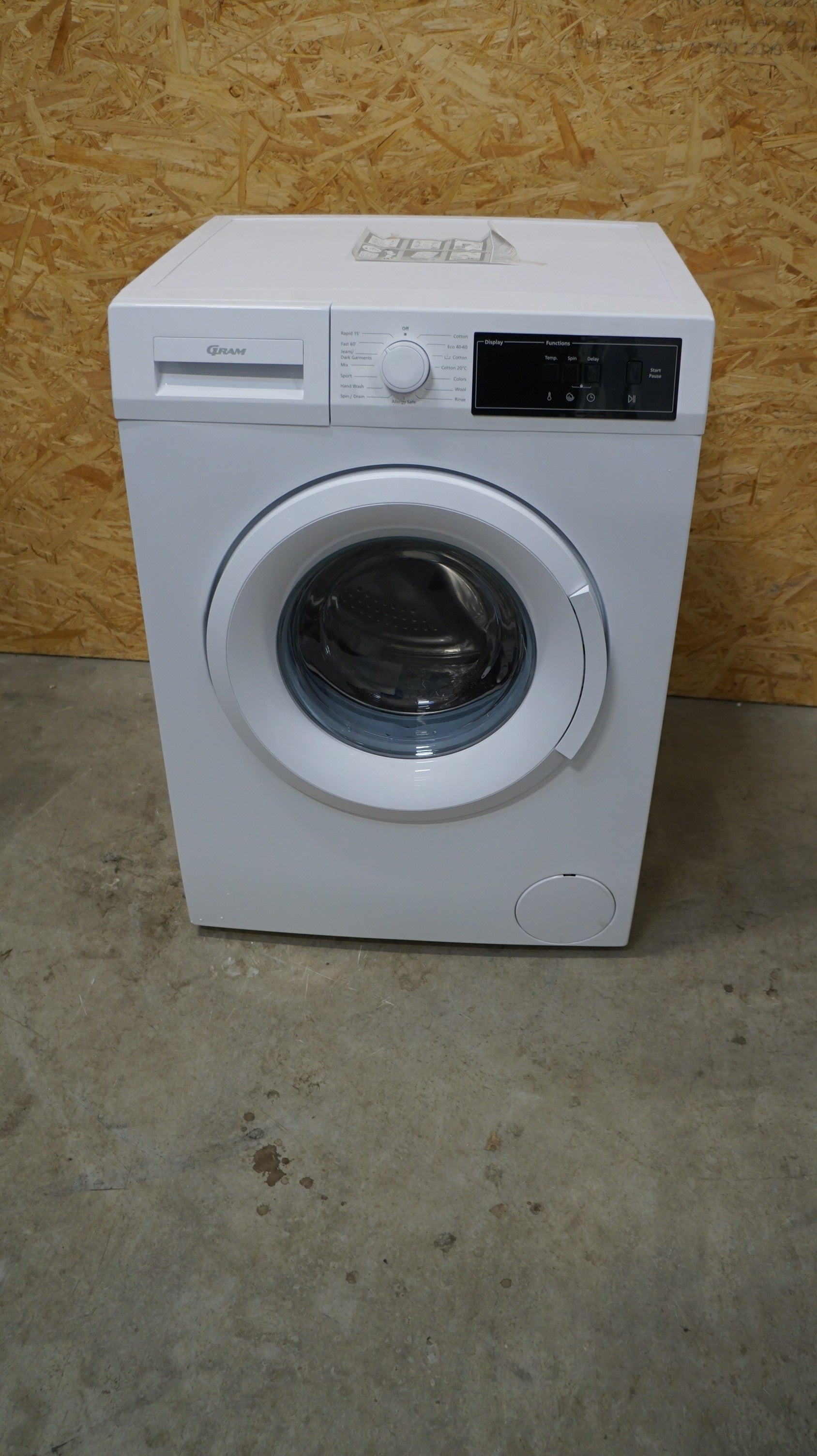 Gram vaskemaskine WDE70714-90/1 - D09222