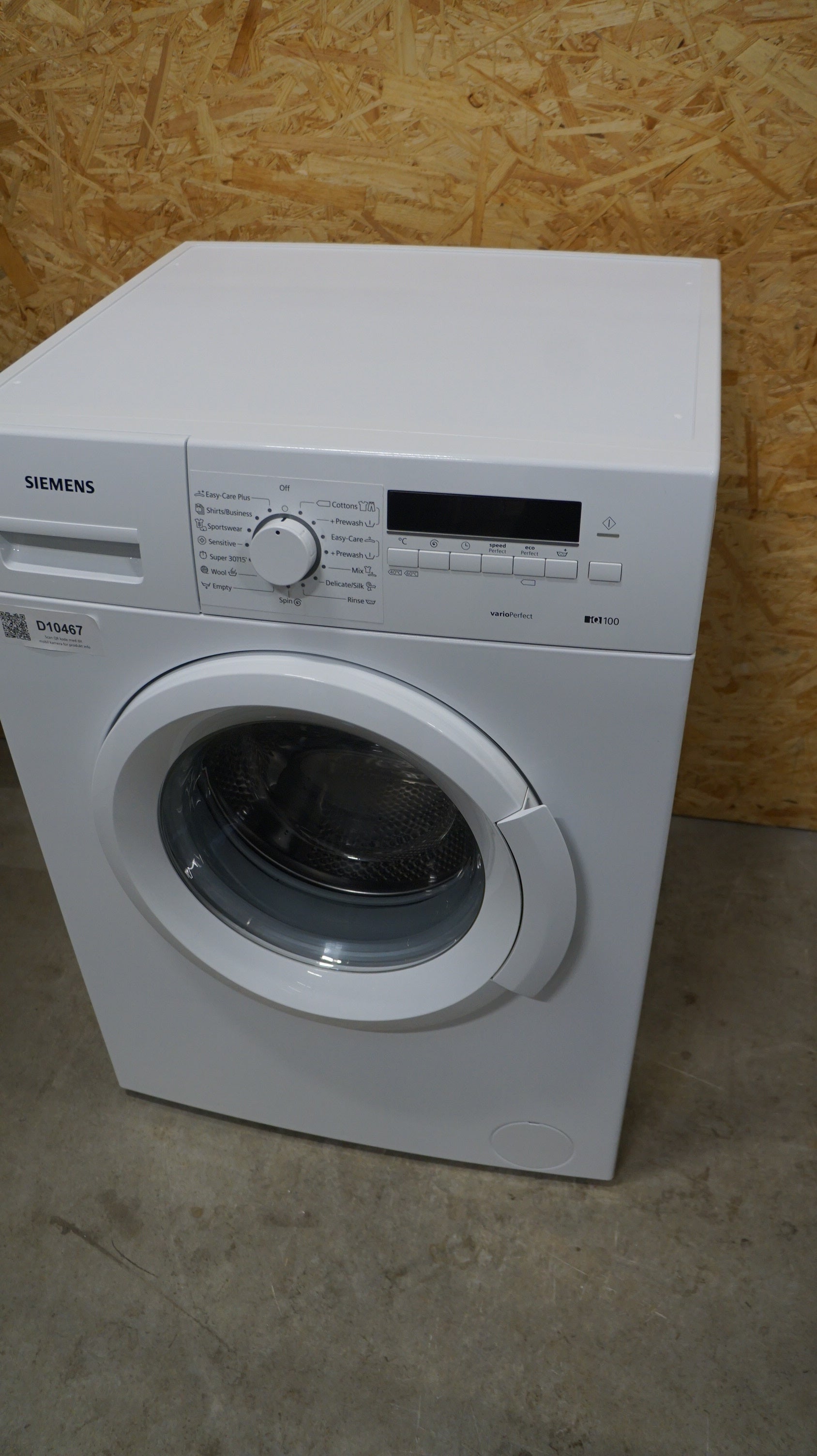 Siemens vaskemaskine WM14B262DN - D10467