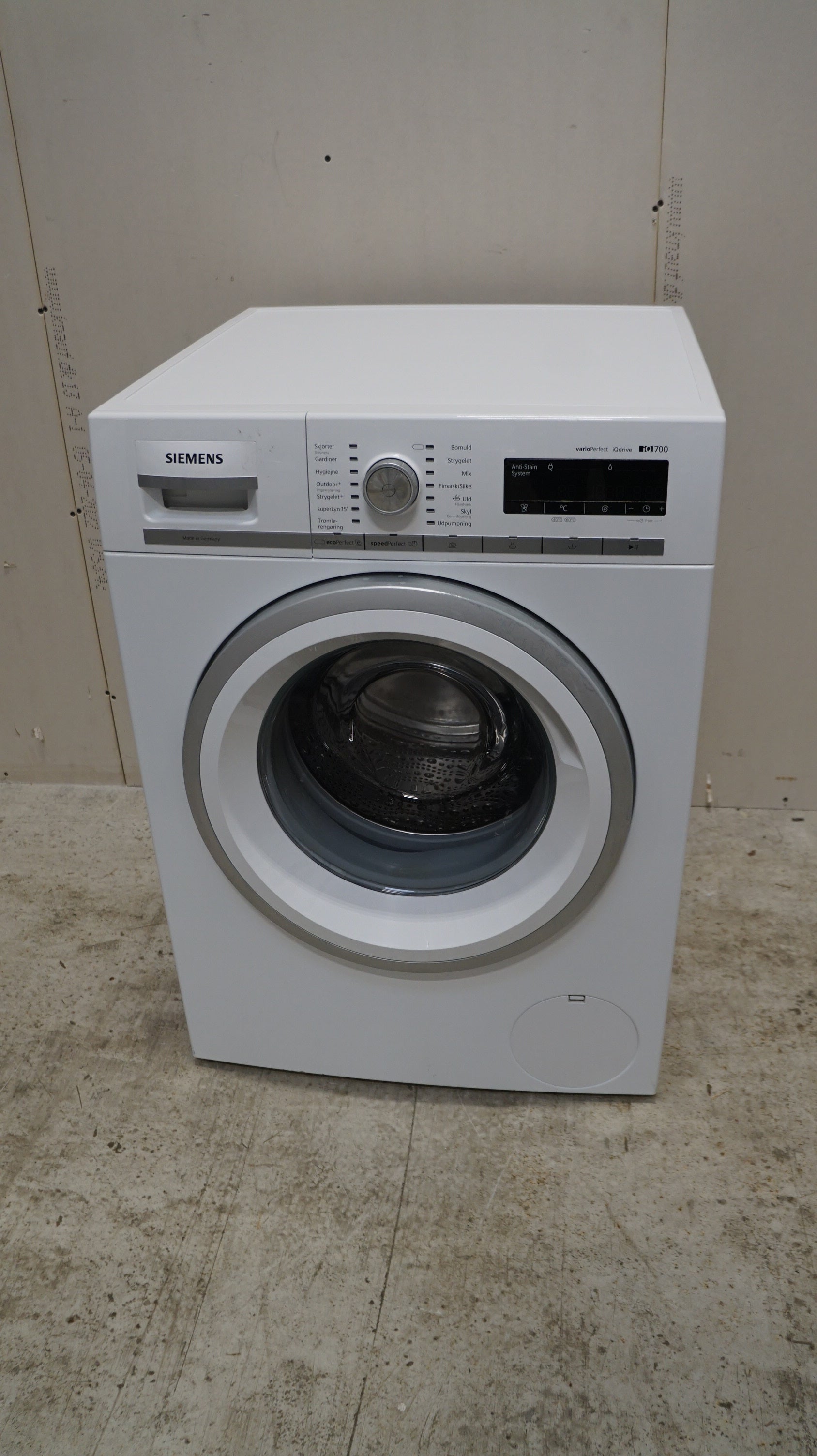 Siemens iQ700 vaskemaskine WM16W549DN - D10707