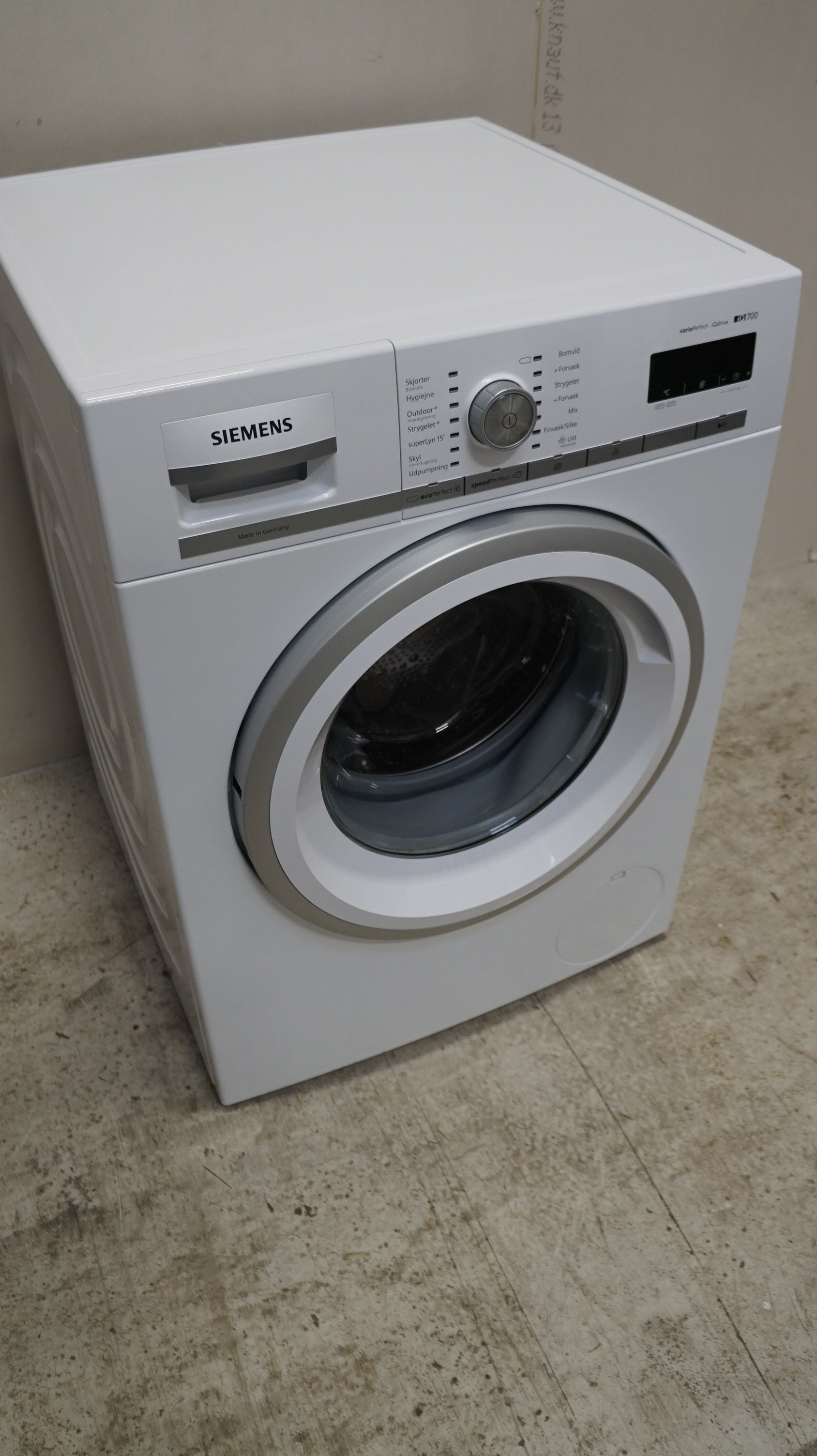 Siemens iQ700 vaskemaskine WM16W468DN - D10689