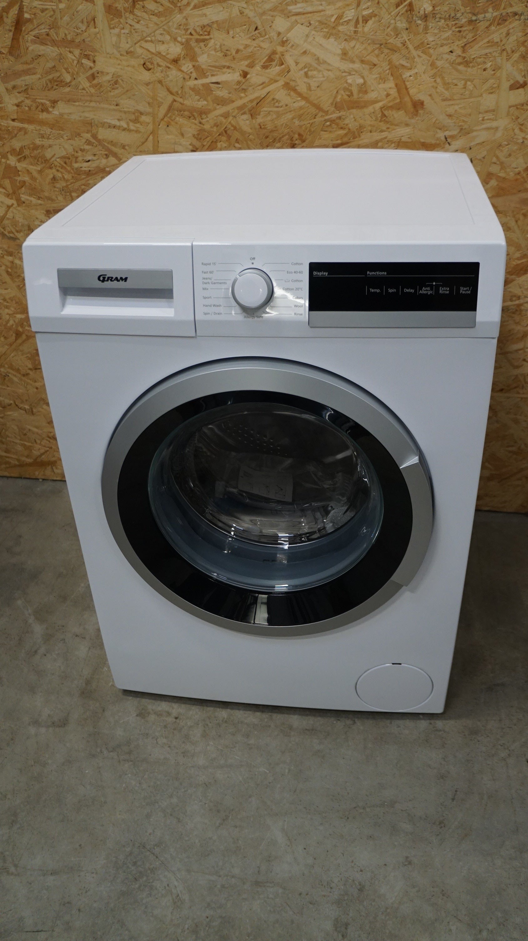 Gram vaskemaskine WDE 71814-92: D10617