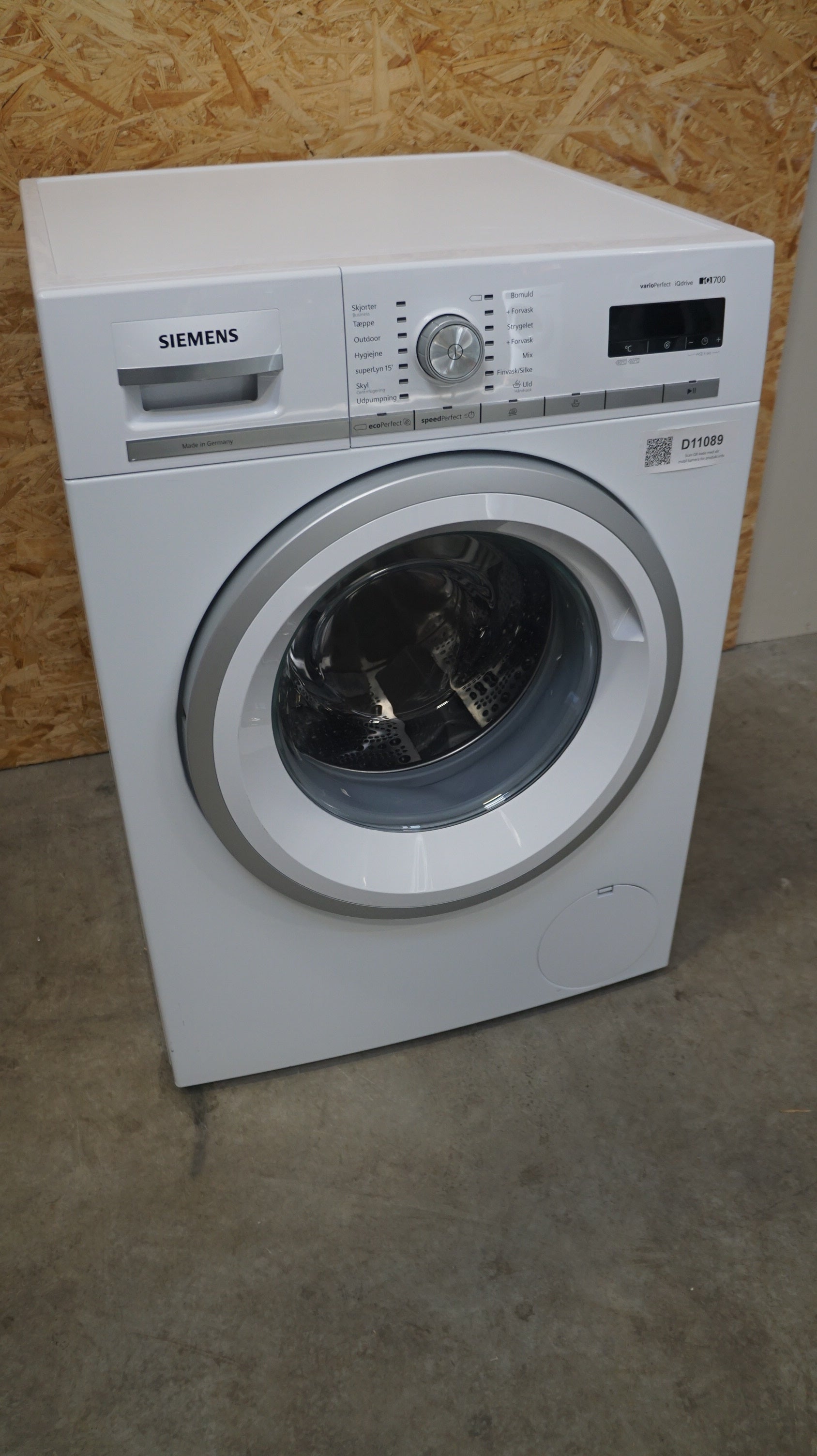 Siemens iQ700 vaskemaskine WM14W447DN - D11089