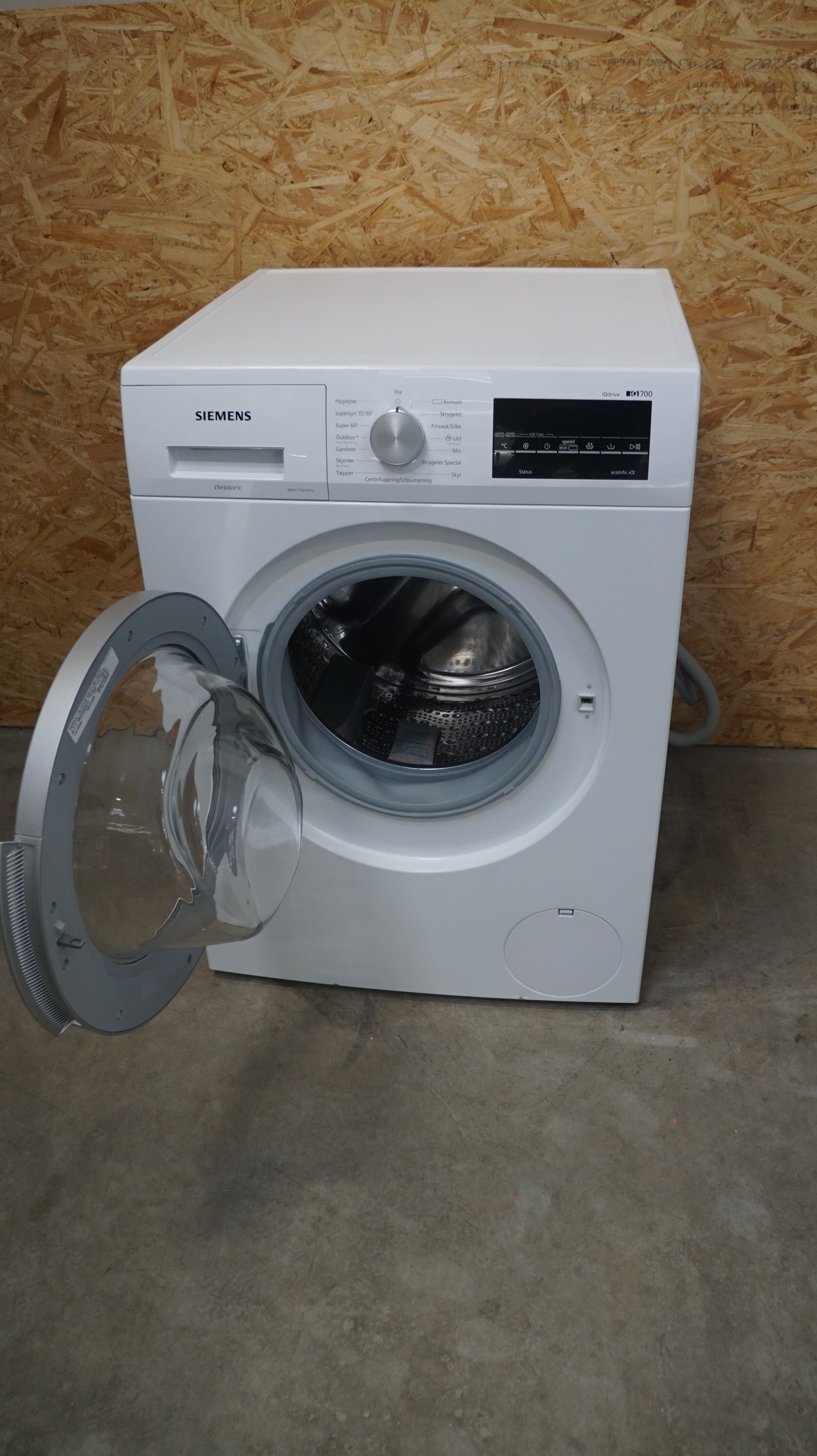 Siemens iQ700 vaskemaskine WM16T4E8DN - D11130