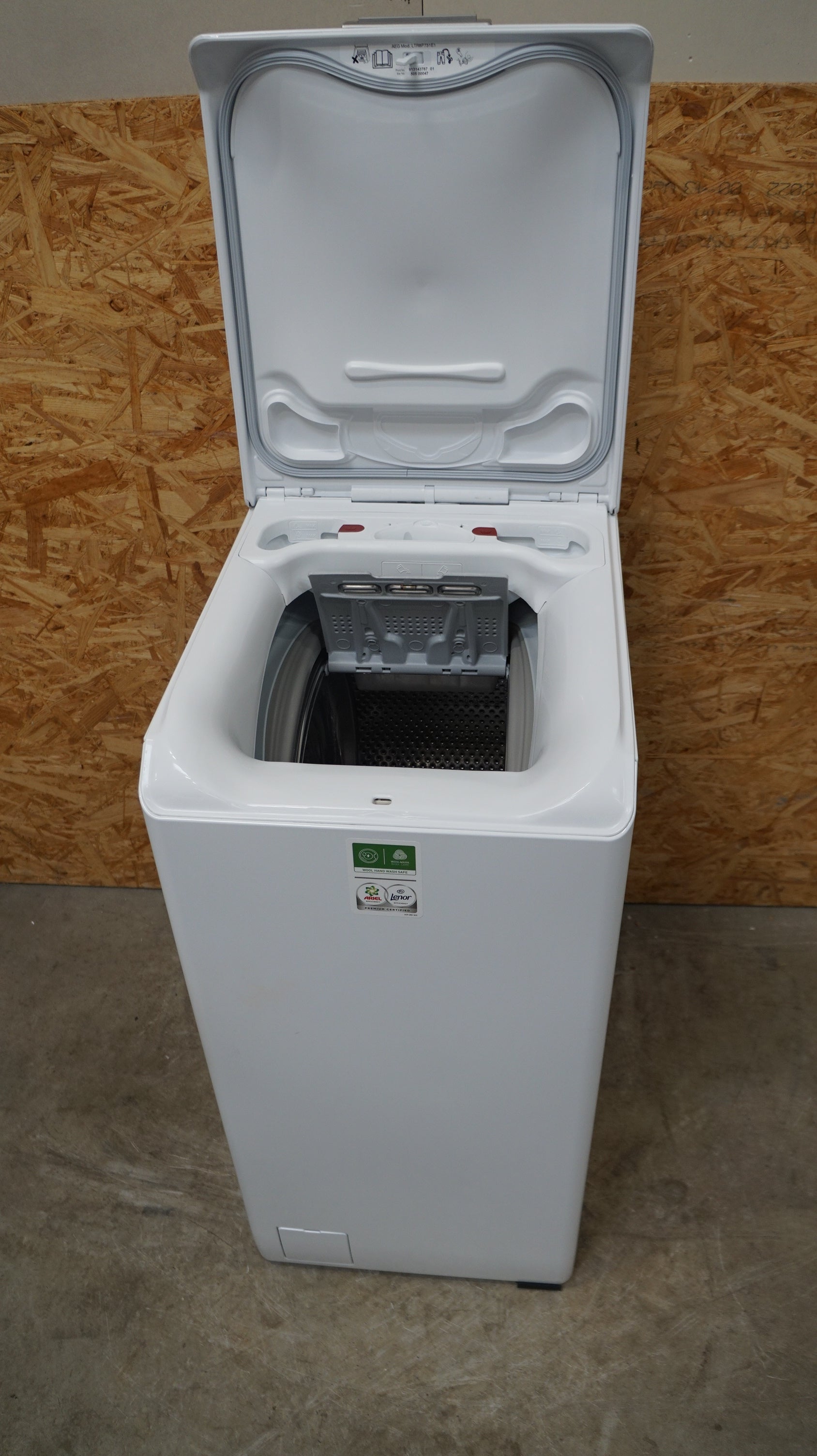 AEG topbetjent vaskemaskine LTR8P731E1 - D15624