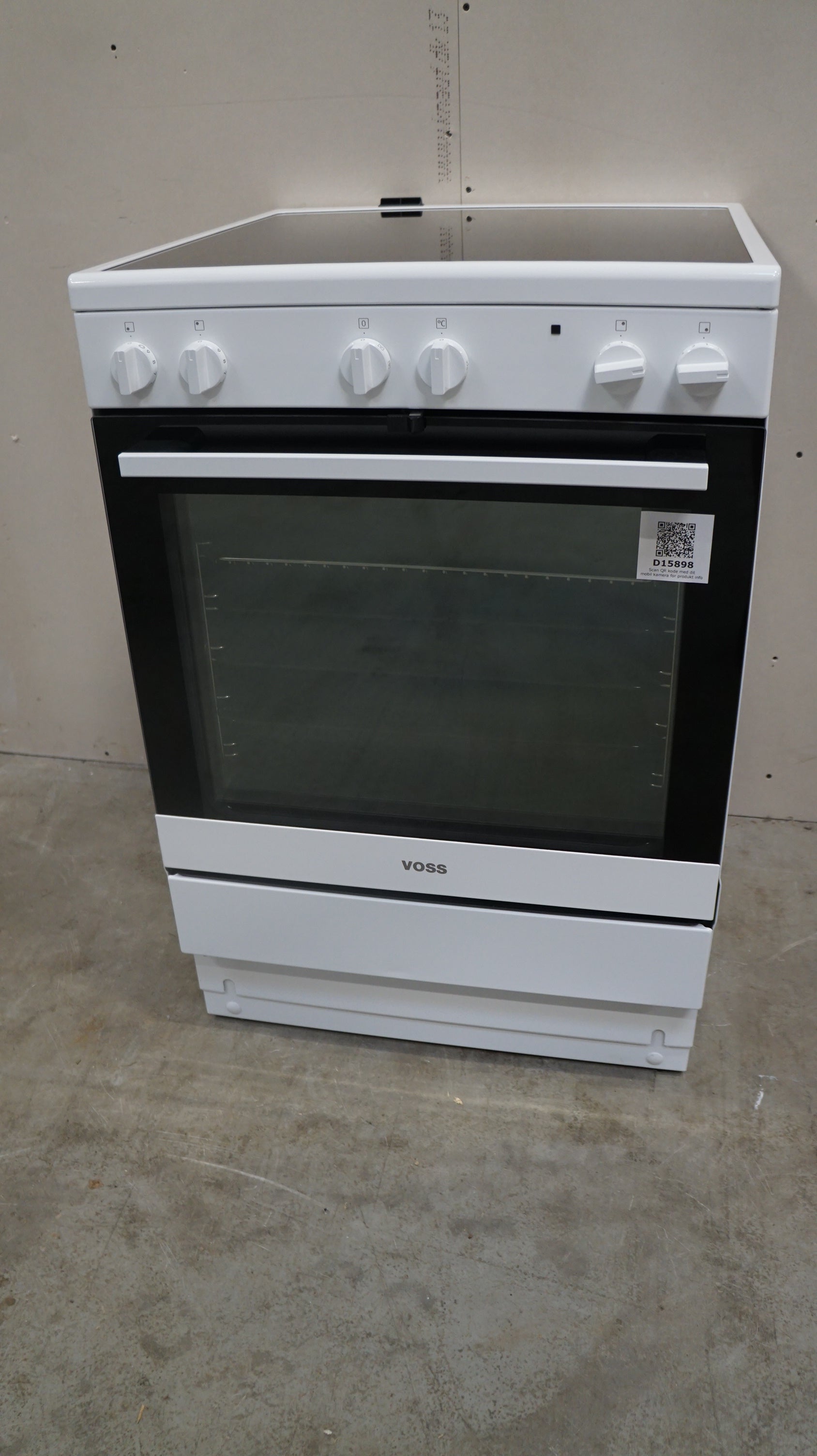 Voss keramisk komfur VKK60303HV - D15898