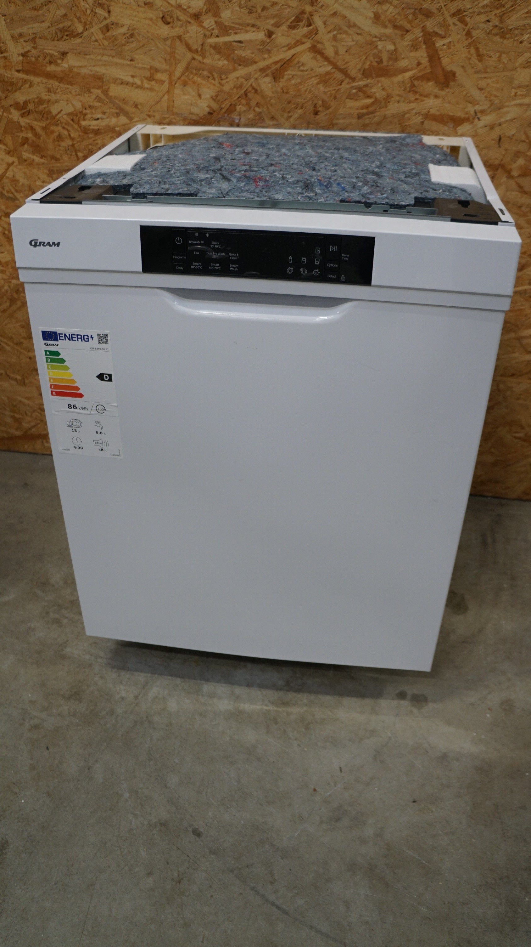 Gram Opvaskemaskine OM6350/90RT - D17165