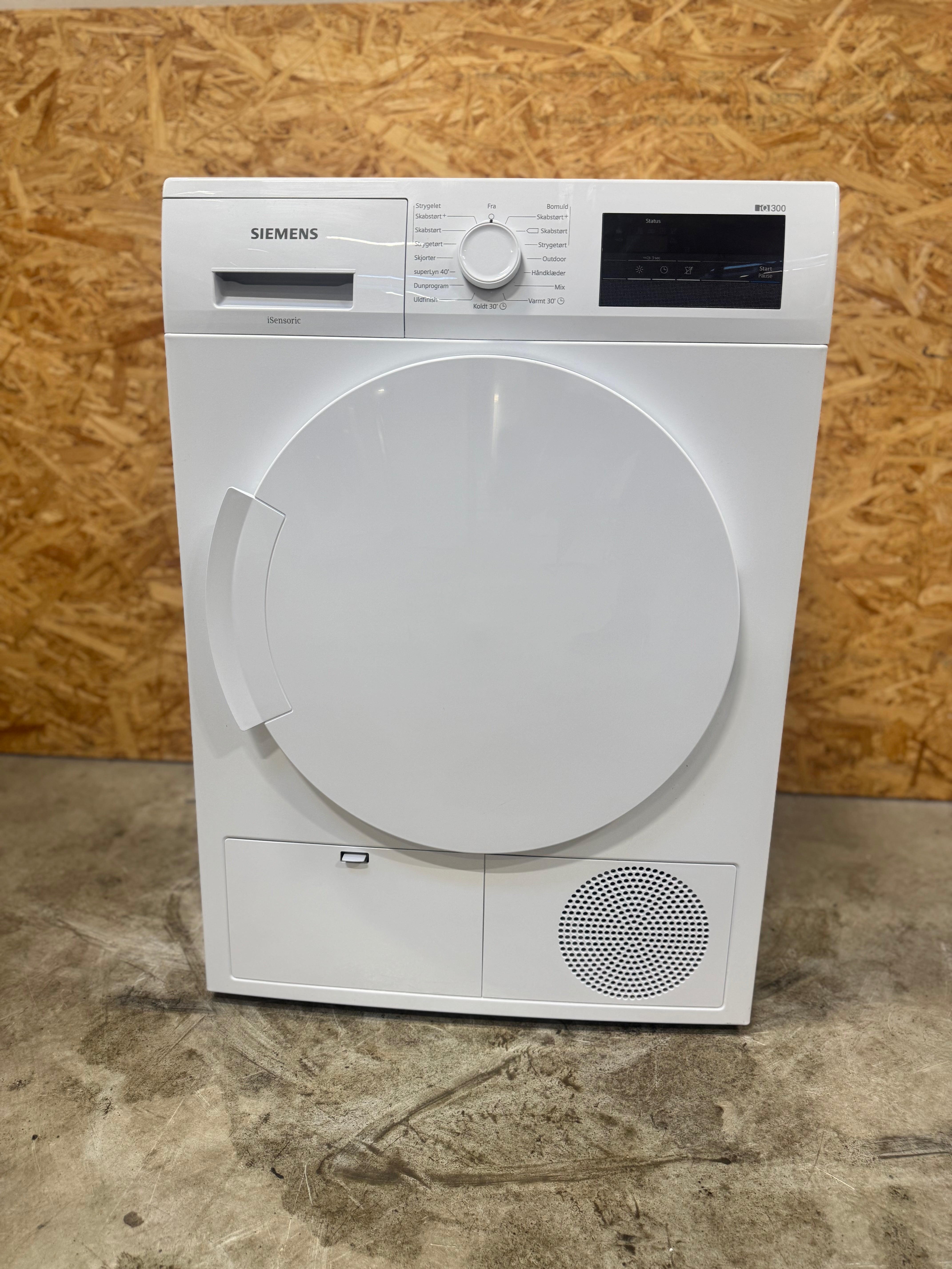 Siemens iQ300 tørretumbler WT43H007DN - D16764