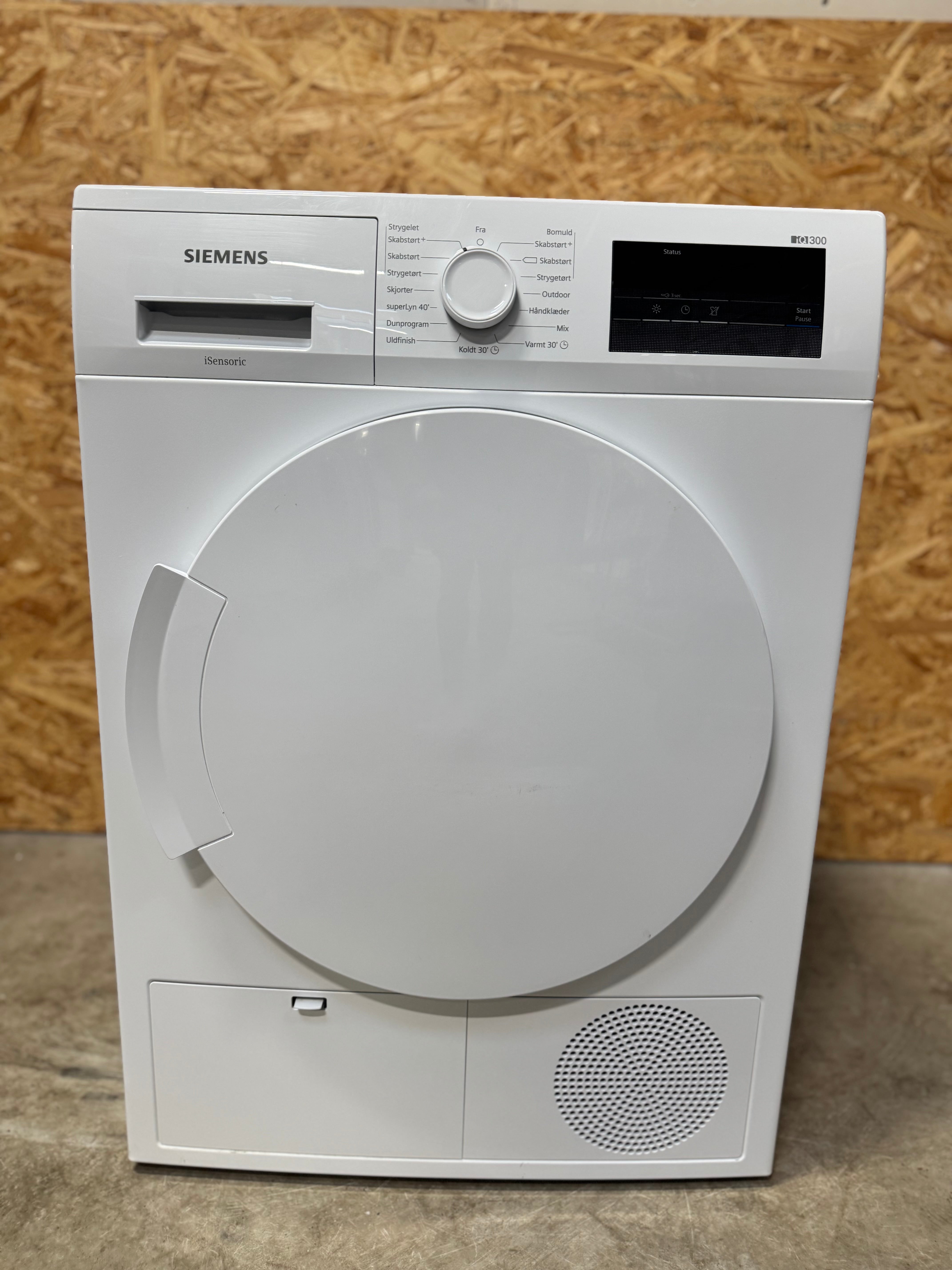 Siemens iQ300 tørretumbler WT43H007DN - D15818