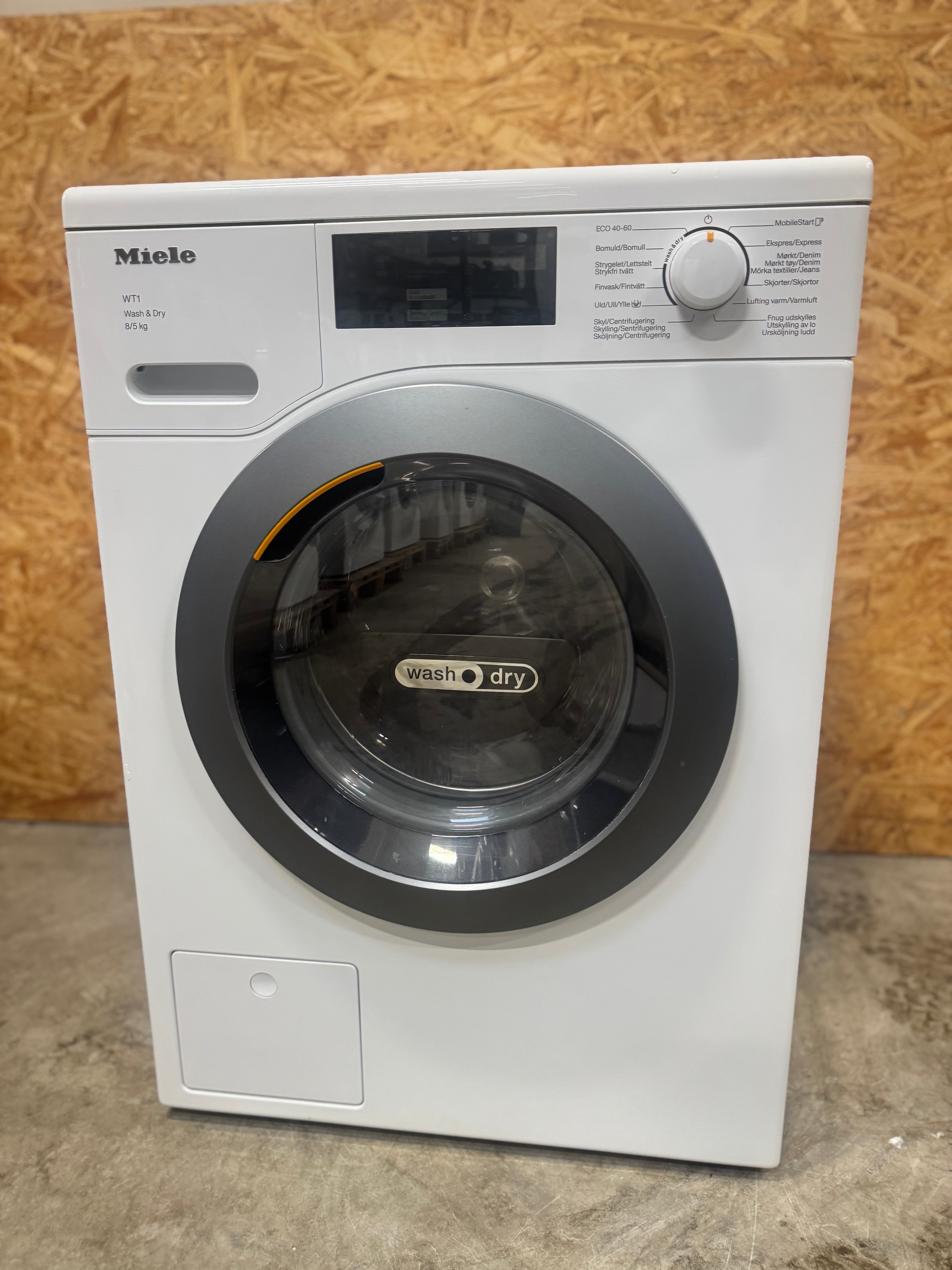 Miele kombi vaske-/tørremaskine WTD160WCS - D18029