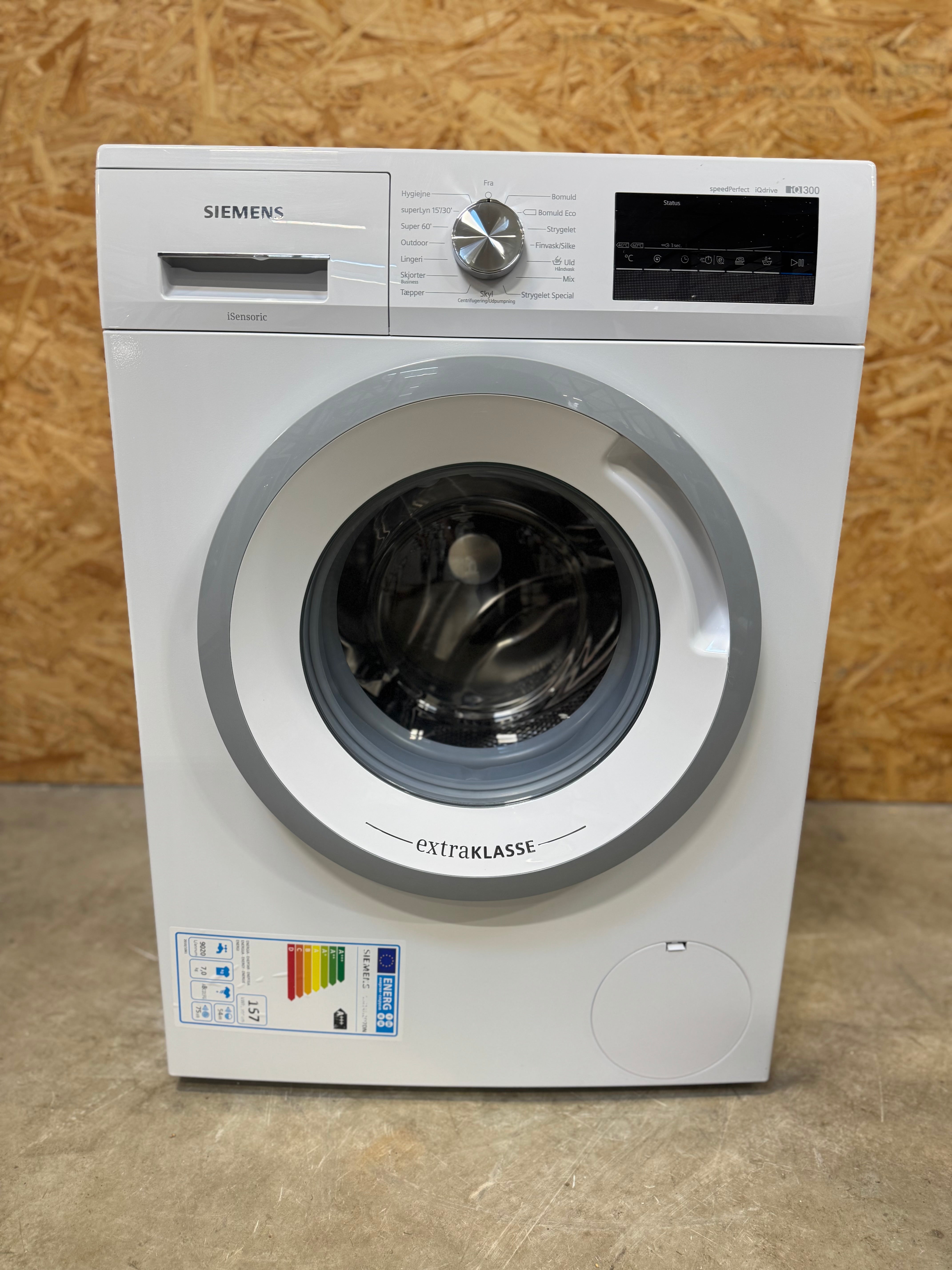 Siemens iQ300 vaskemaskine WM14N207DN - D15017