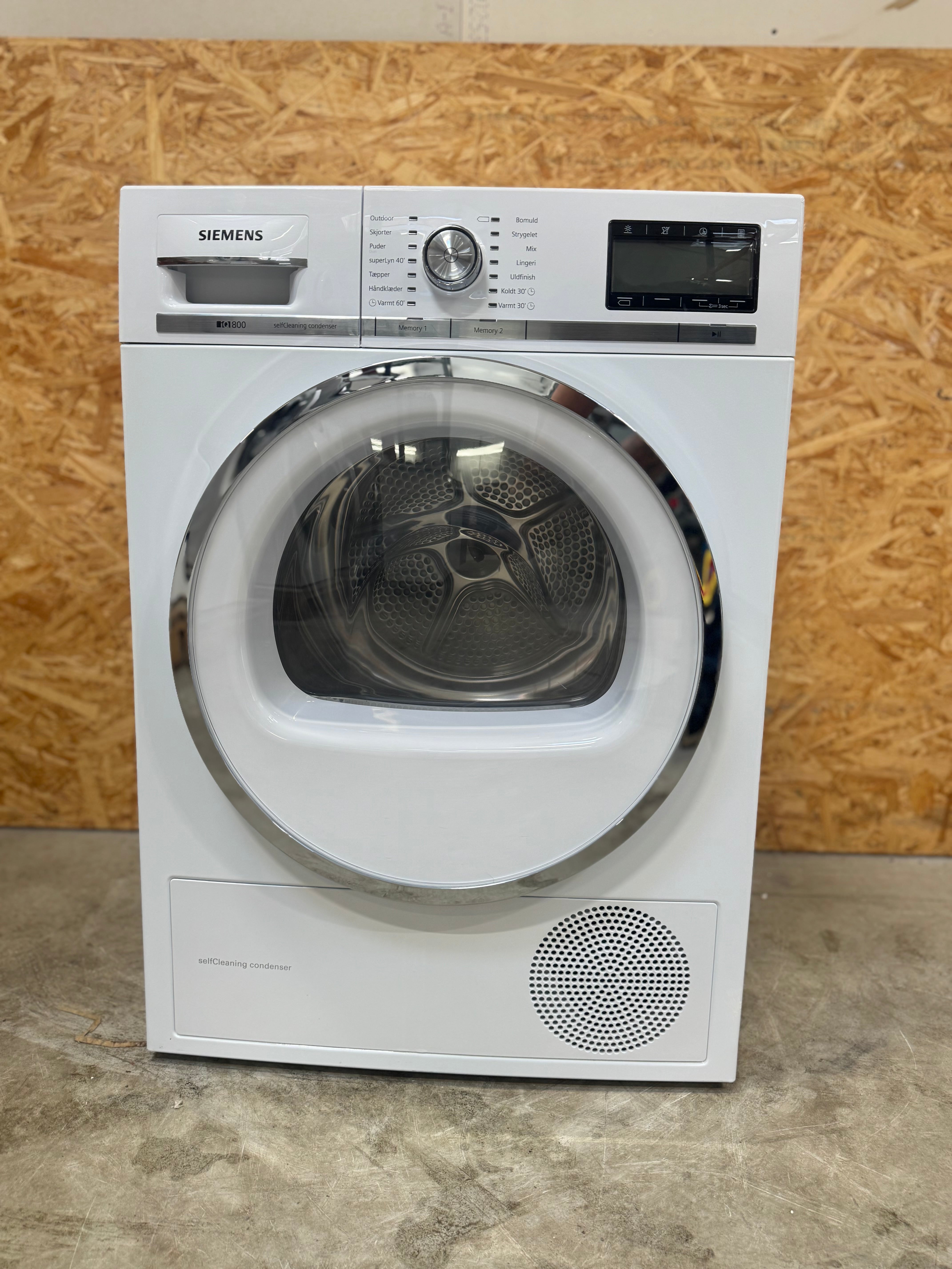 Siemens iQ800 tørretumbler WT47Y849DN - D16862