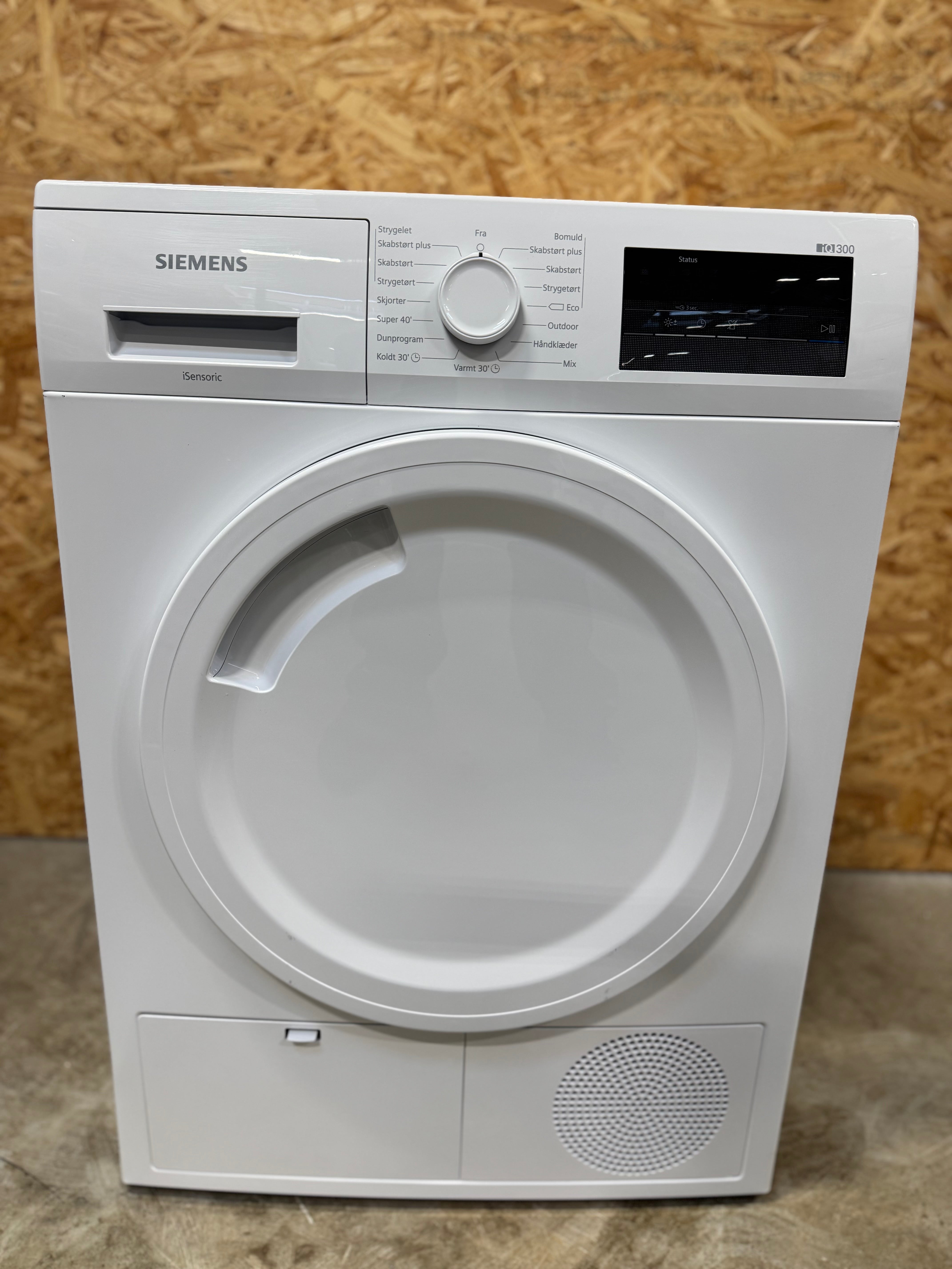 Siemens iQ300 tørretumbler WT43H07LDN - D16297