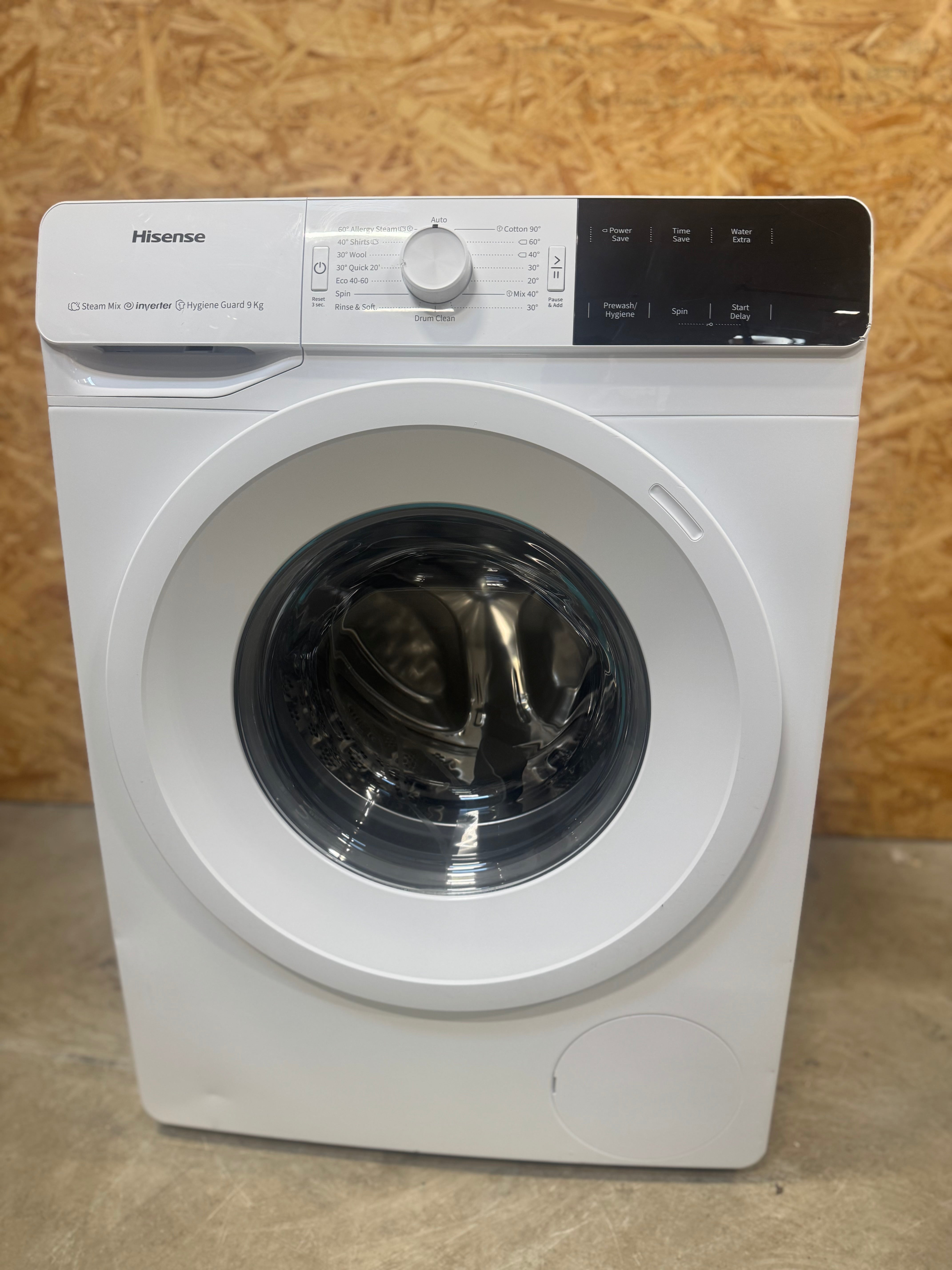 Hisense 9 kg. vaskemaskine WFGE90161VM - D14756