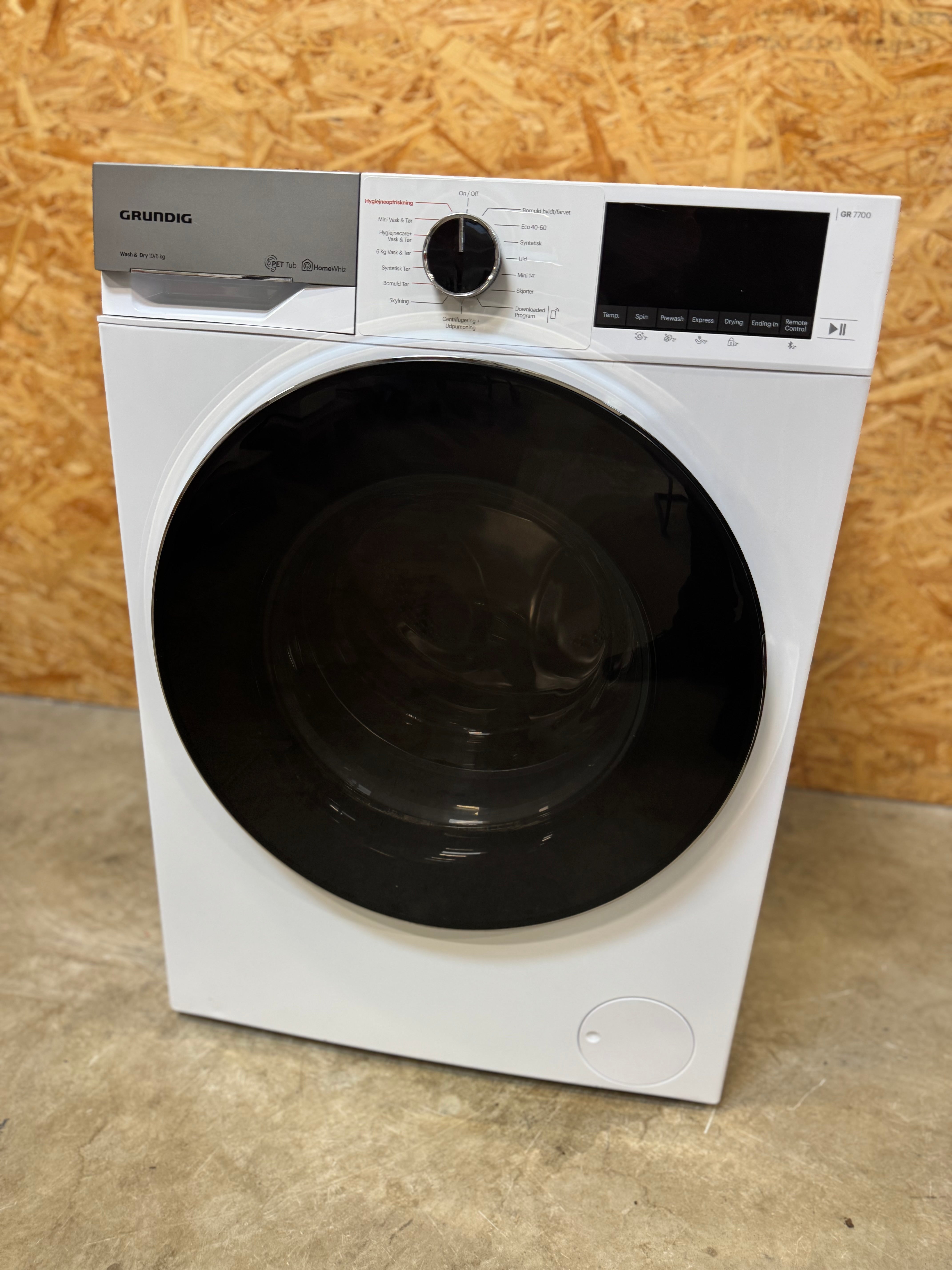 GRUNDIG vaske-tørremaskine GDP5104427W - D15005