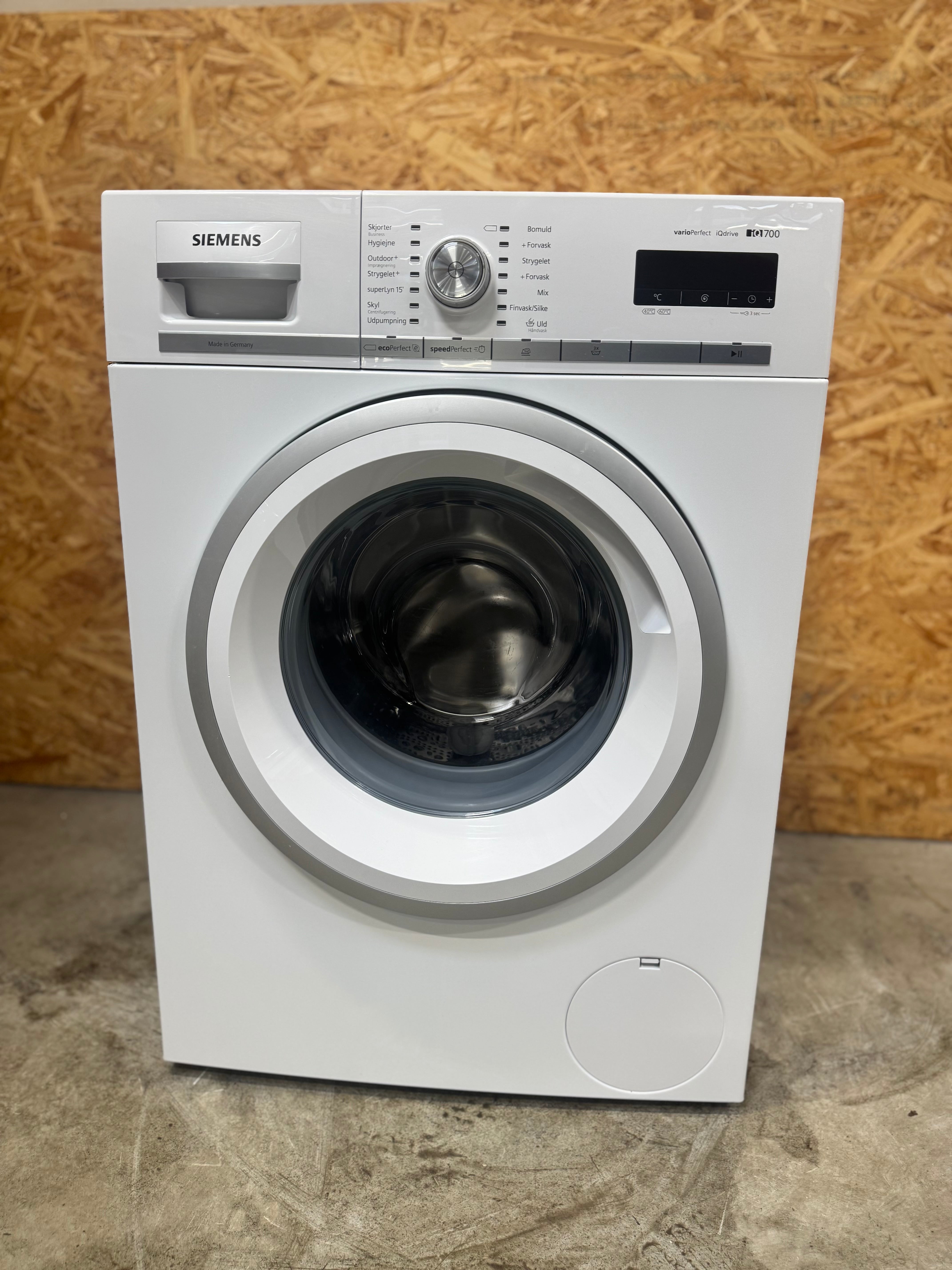 Siemens iQ700 vaskemaskine WM16W468DN - D16990