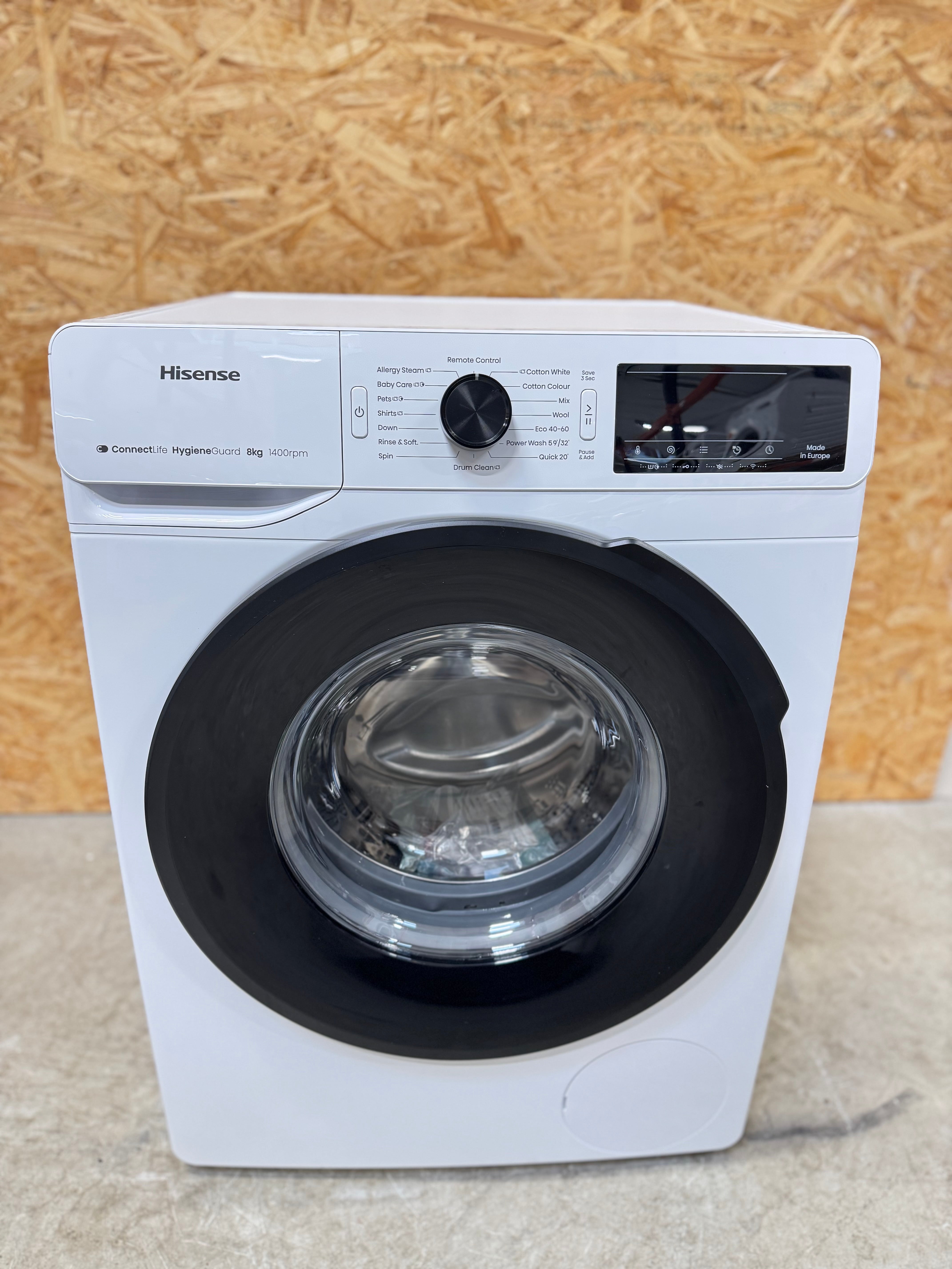 Hisense vaskemaskine HWEP8014 - D12727