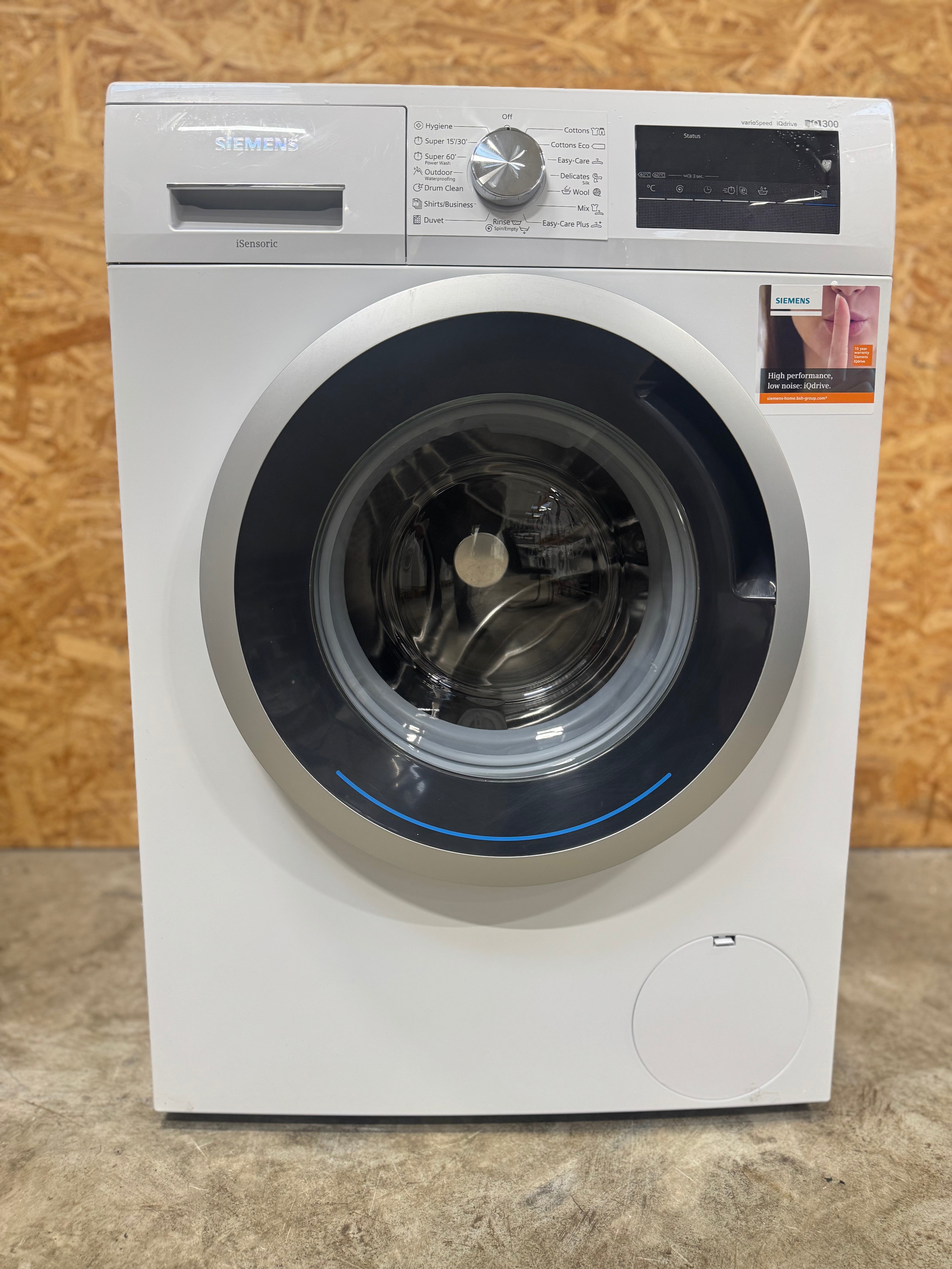 Siemens iQ300 vaskemaskine WM14N1B8DN - D17427