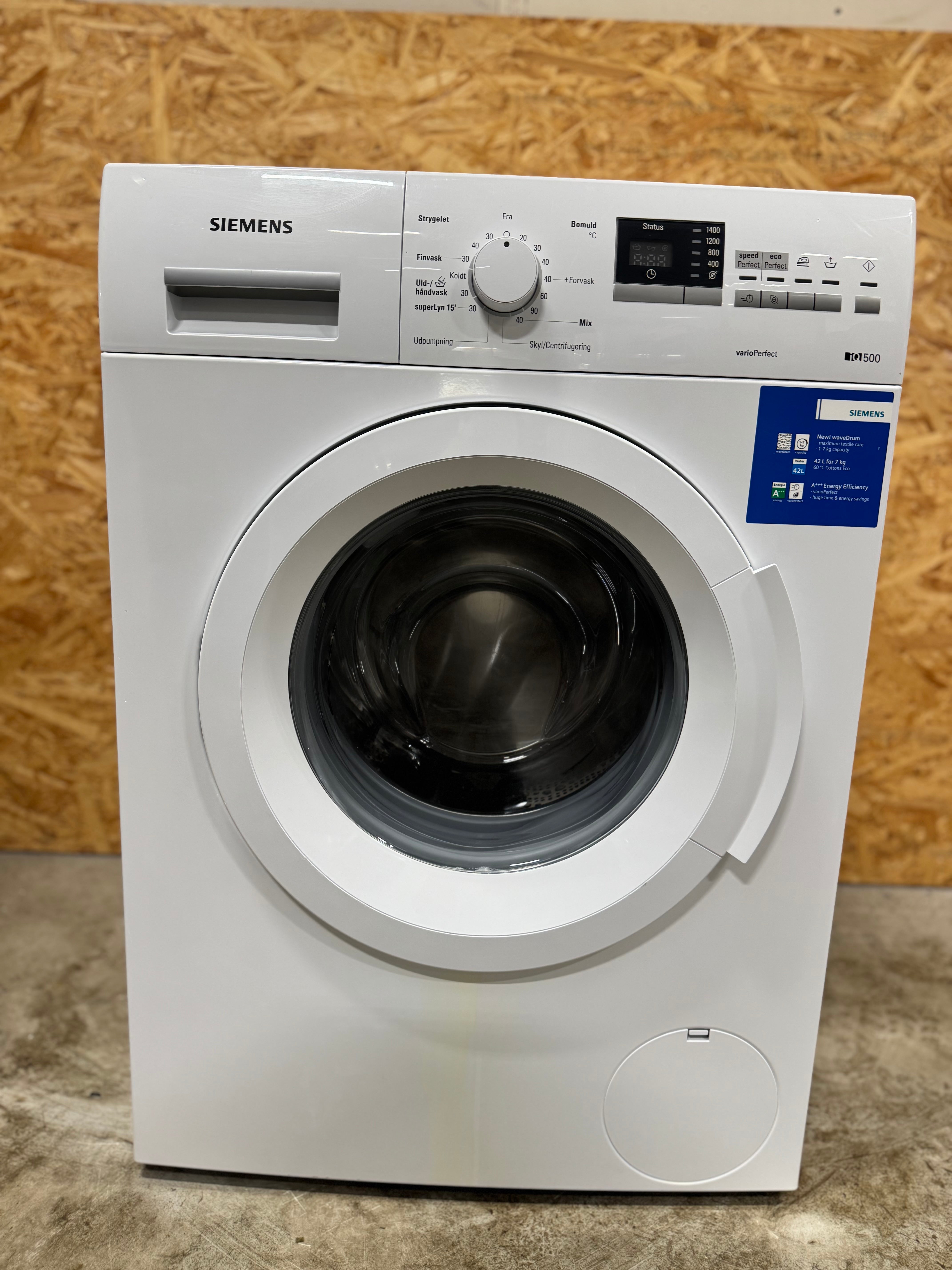 Siemens IQ500 vaskemaskine WM14Q370DN - D17506