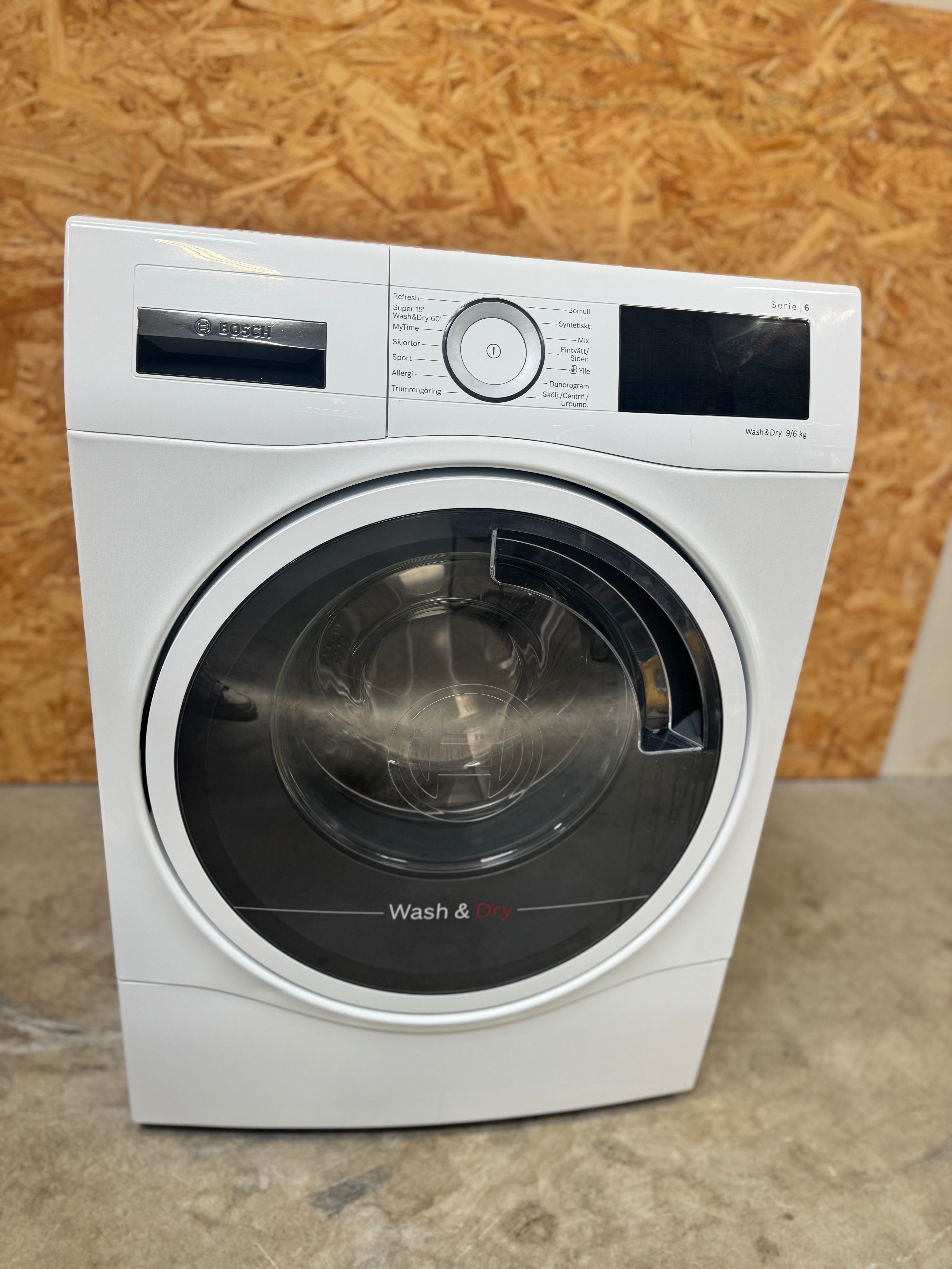 Bosch vaske-tørremaskine WDU285L9SN - D15922