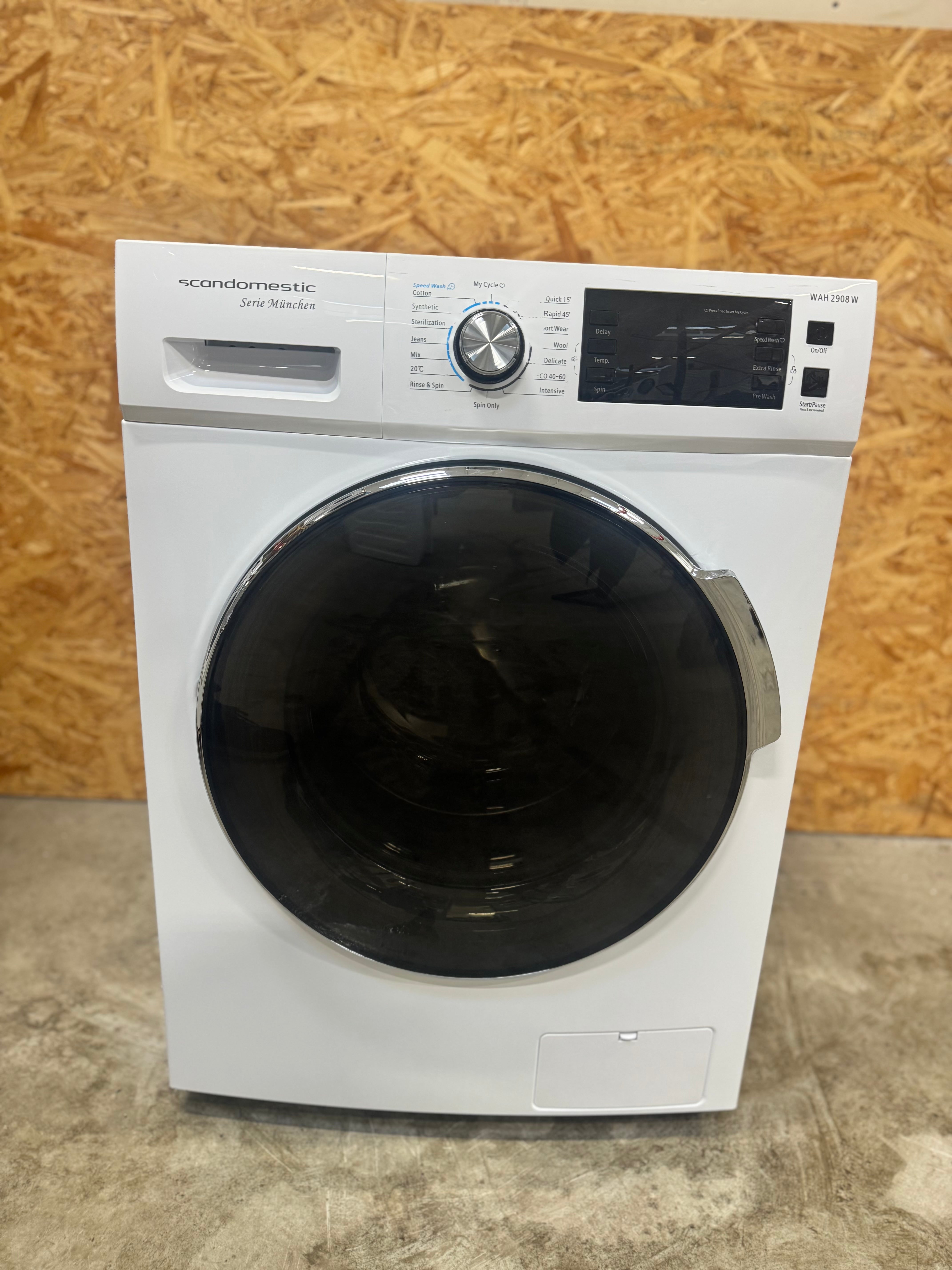 Scandomestic vaskemaskine WAH2908W - D17357