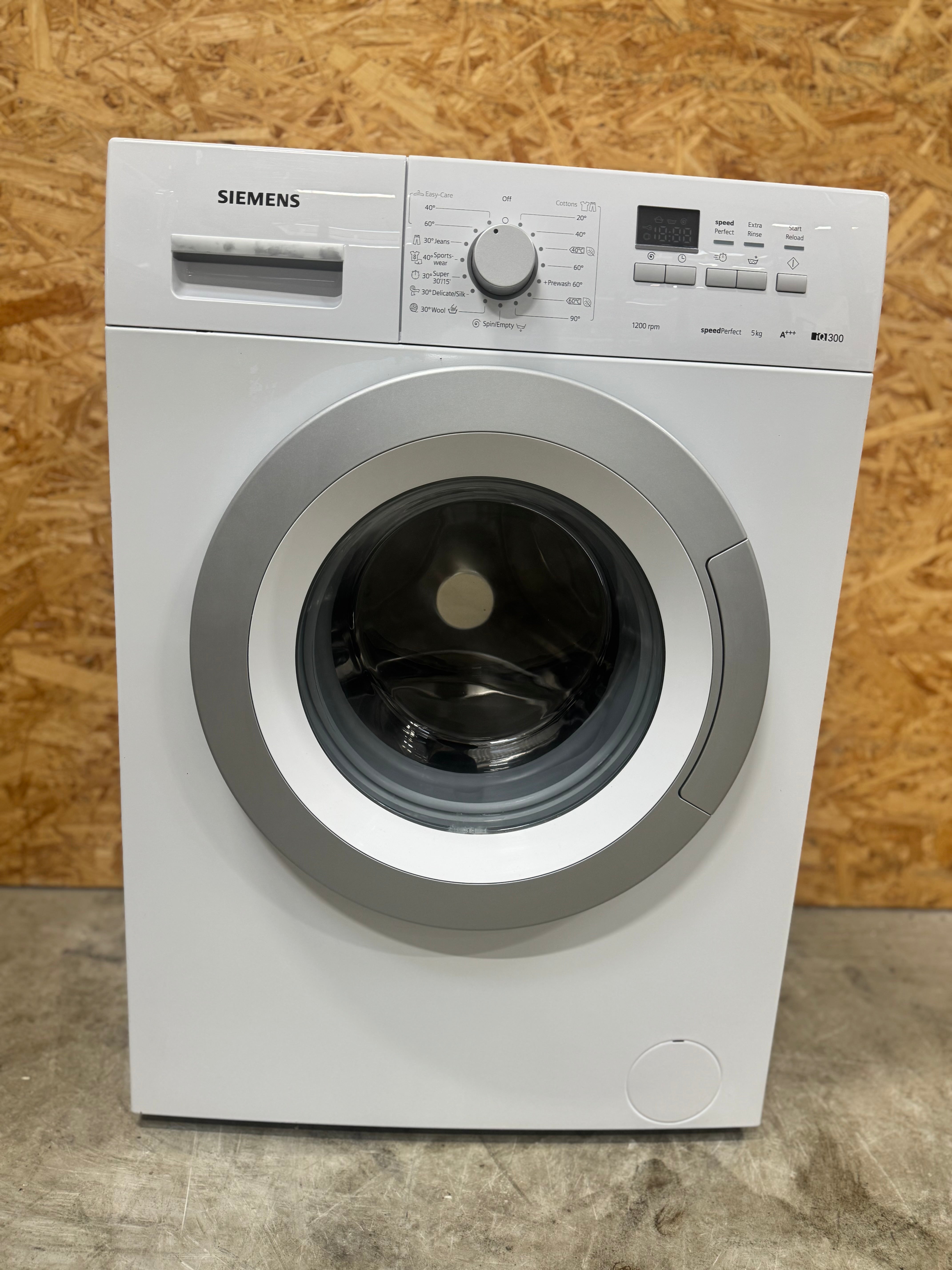 Siemens 40 cm. SlimLine vaskemaskine WS12G160BY - D17058