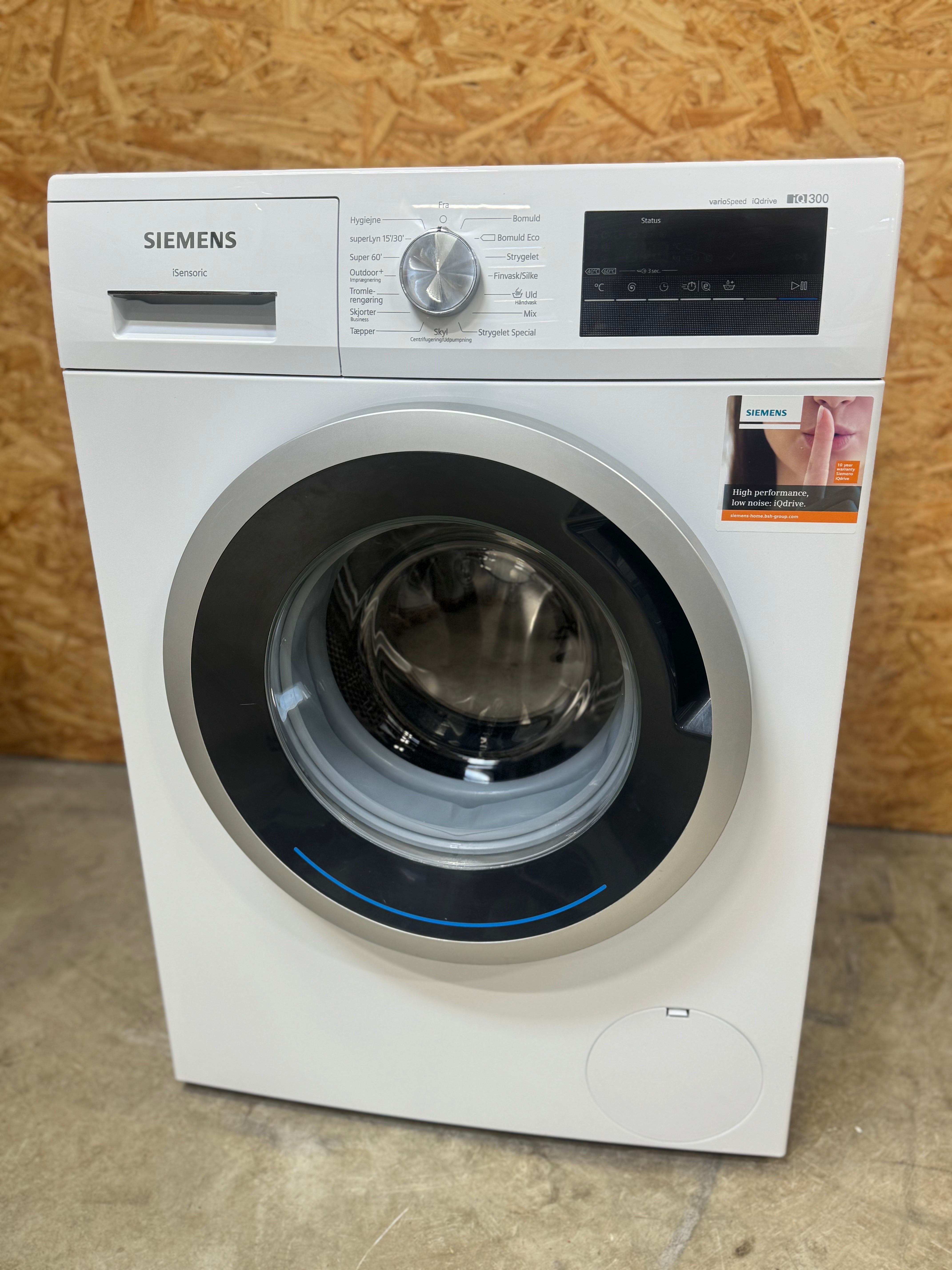 Siemens iQ300 vaskemaskine WM14N1B8DN - D14675