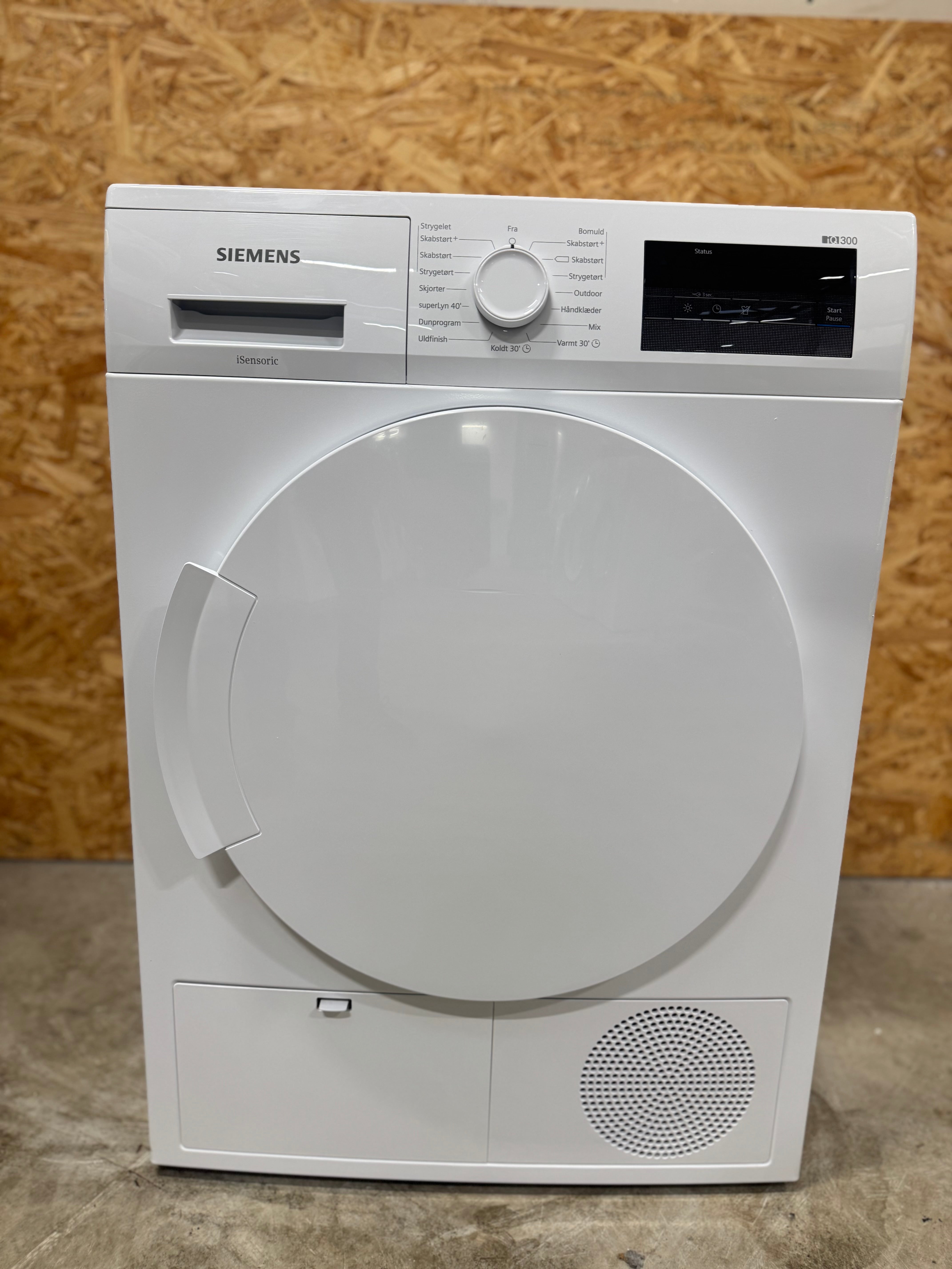 Siemens iQ300 tørretumbler WT43H007DN - D17462