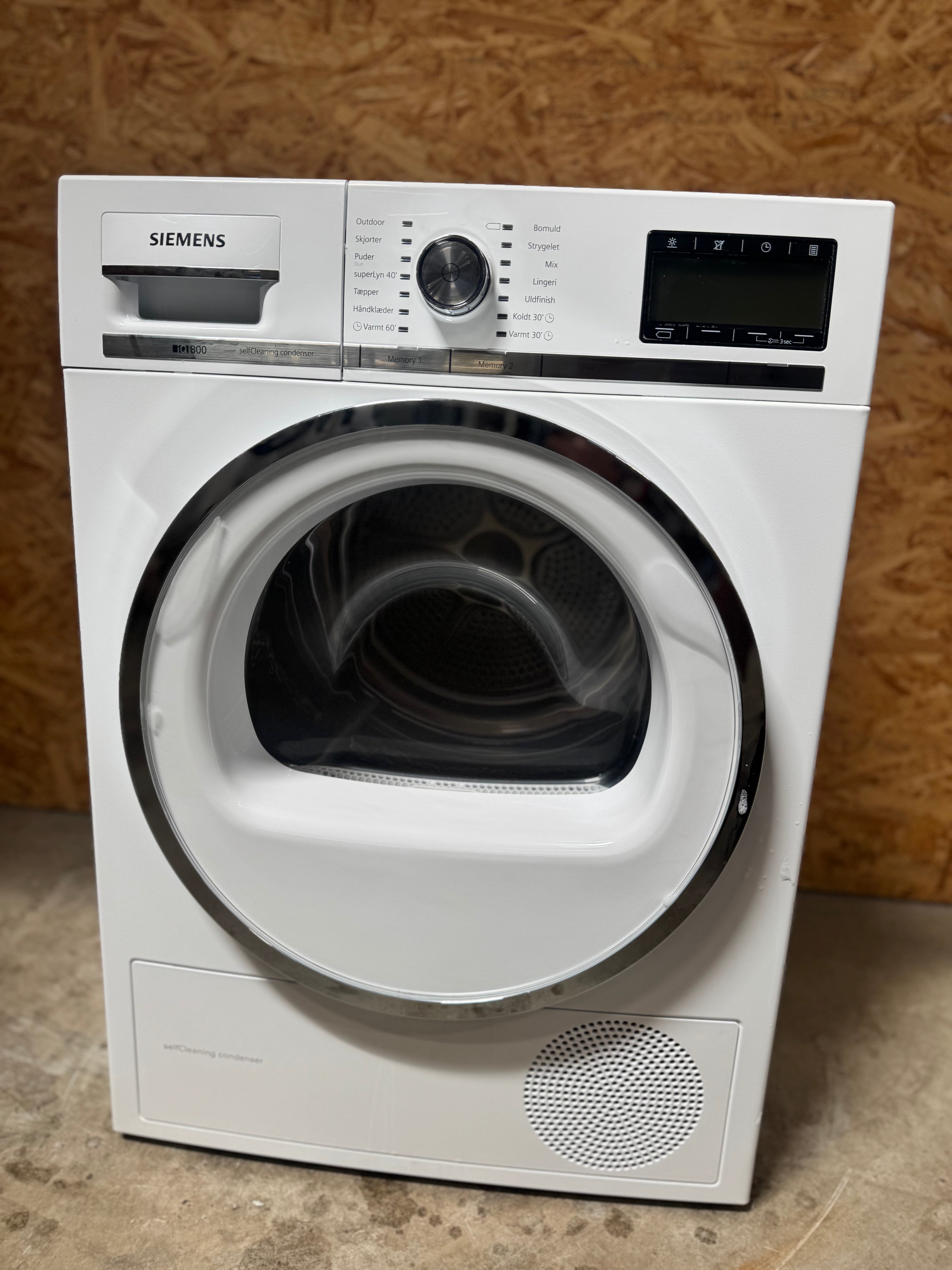 Siemens iQ800 tørretumbler WT47Y849DN - D16599