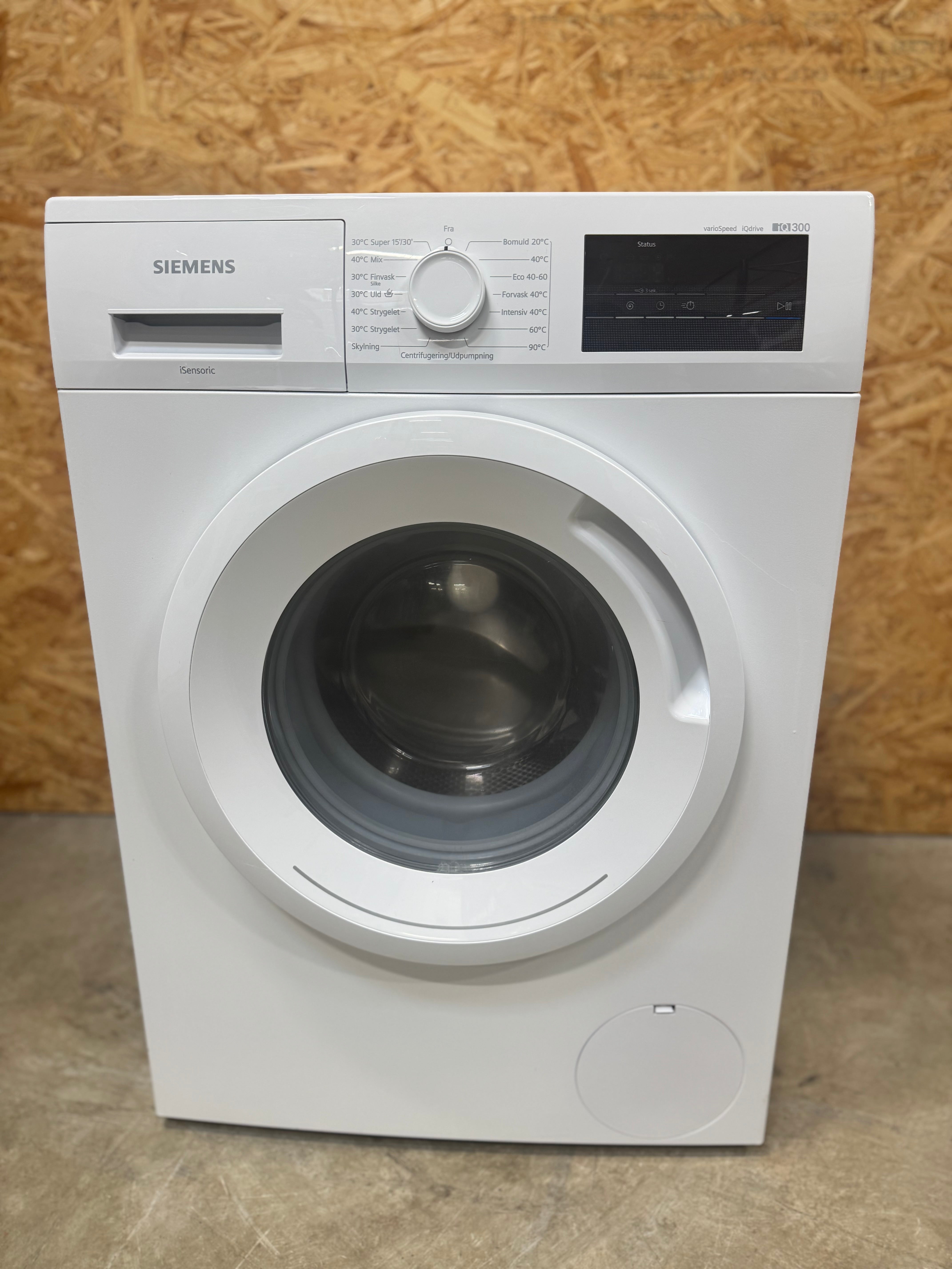 Siemens iQ300 vaskemaskine WM12N0L2DN - D14654