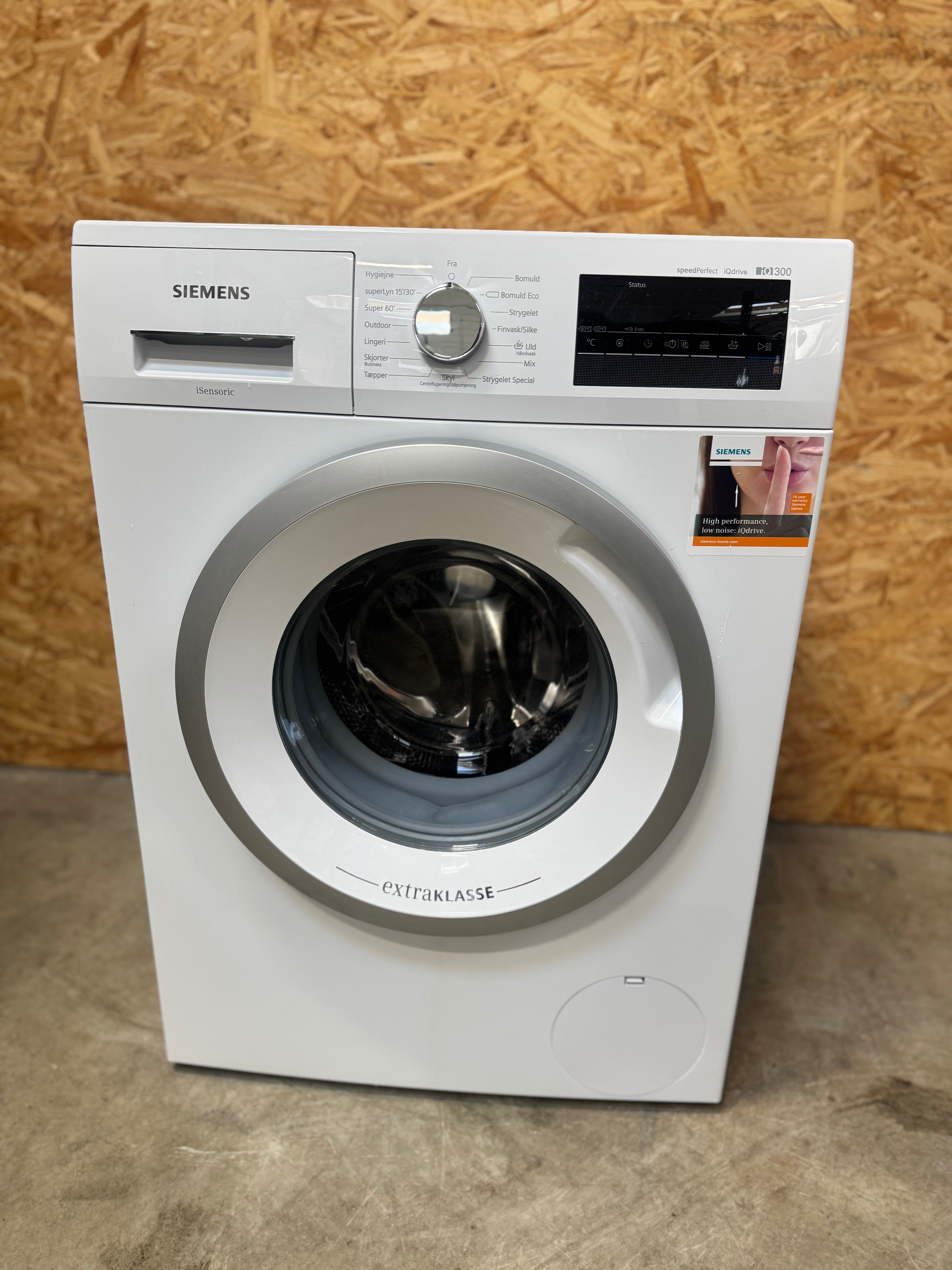 Siemens iQ300 vaskemaskine WM14N207DN - D14827