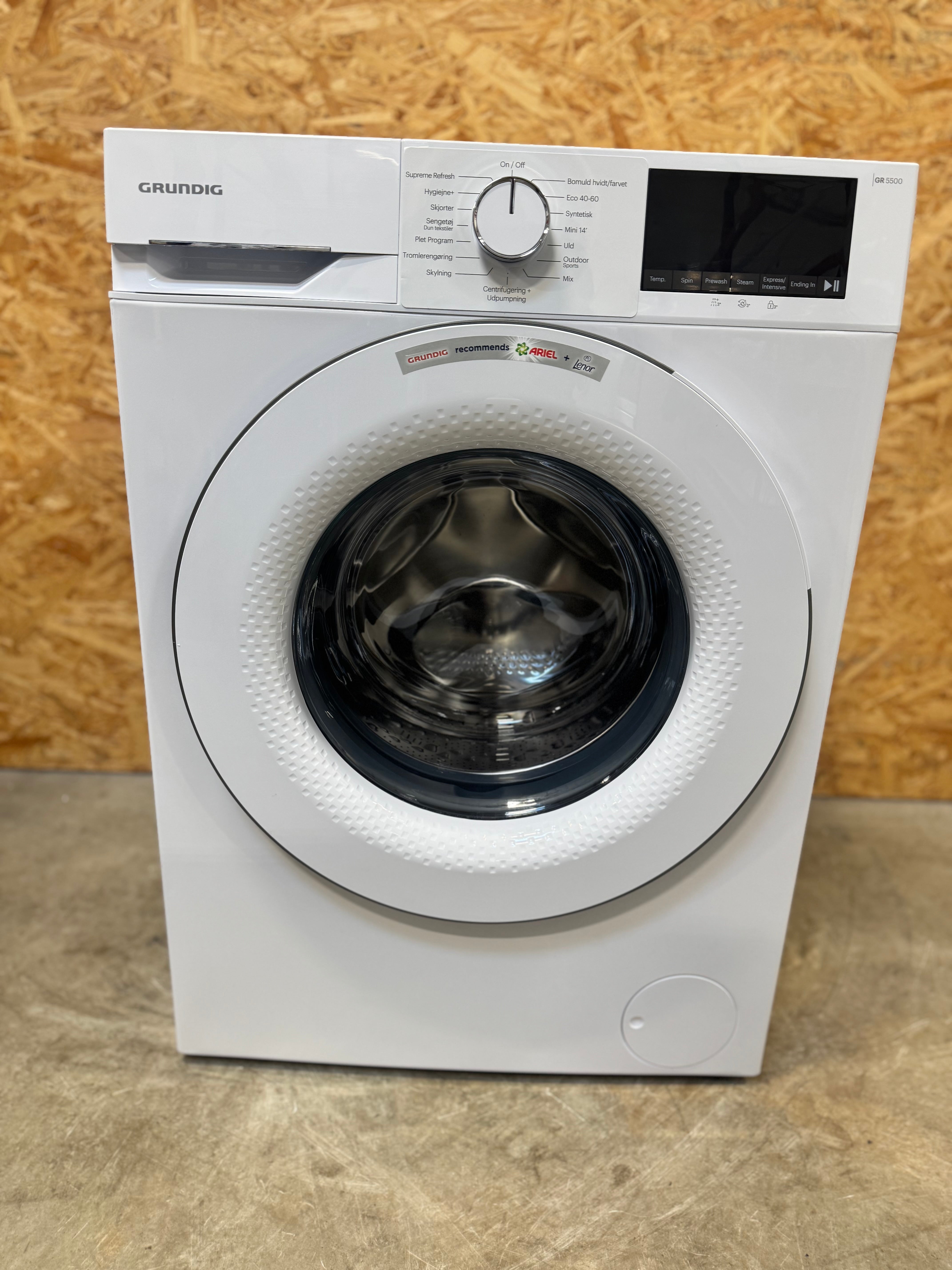 GRUNDIG vaskemaskine GWP4105415W - D15569
