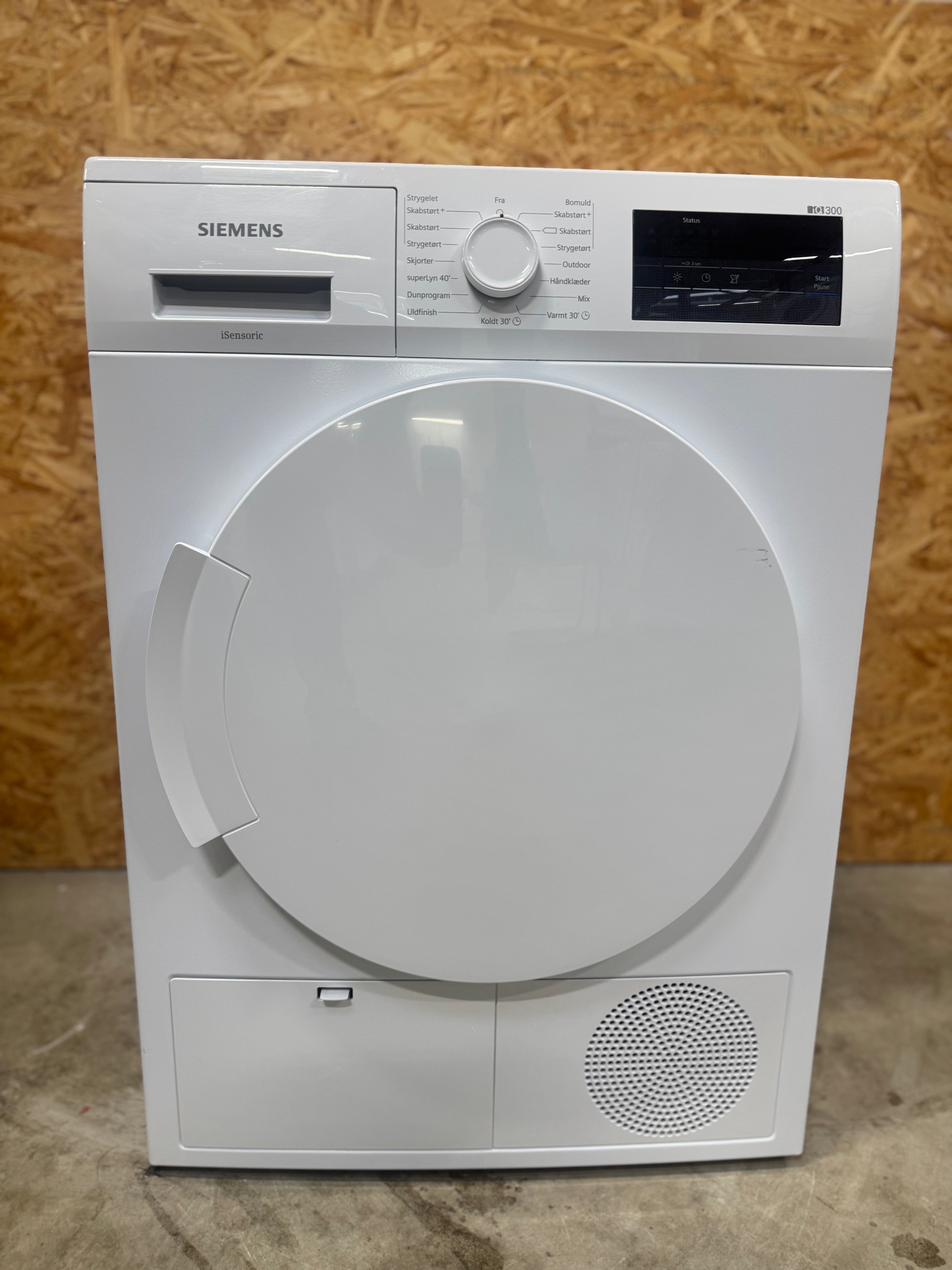 Siemens iQ300 tørretumbler WT43H007DN/04 - D17981