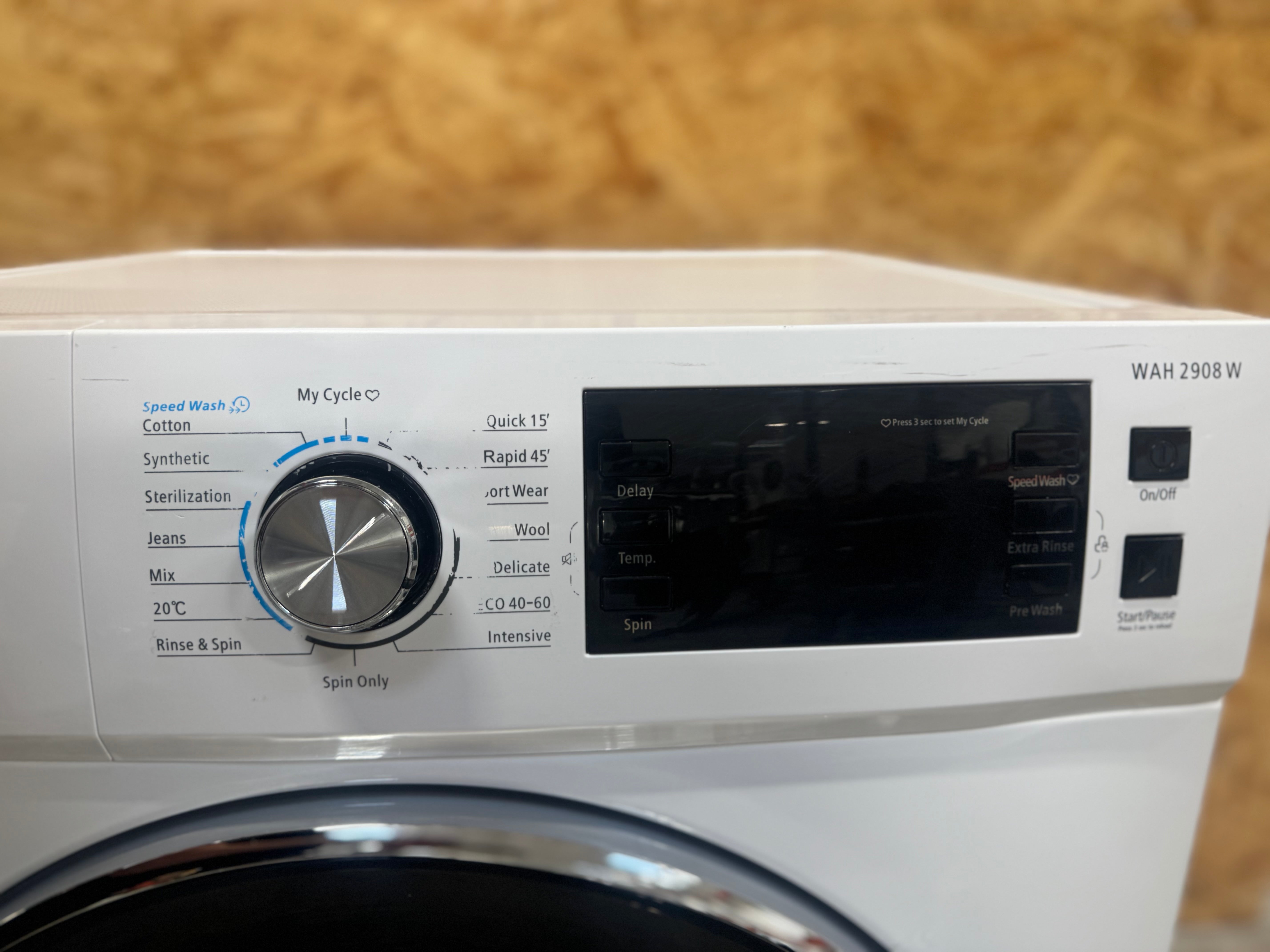 Scandomestic vaskemaskine WAH2908W - D17357