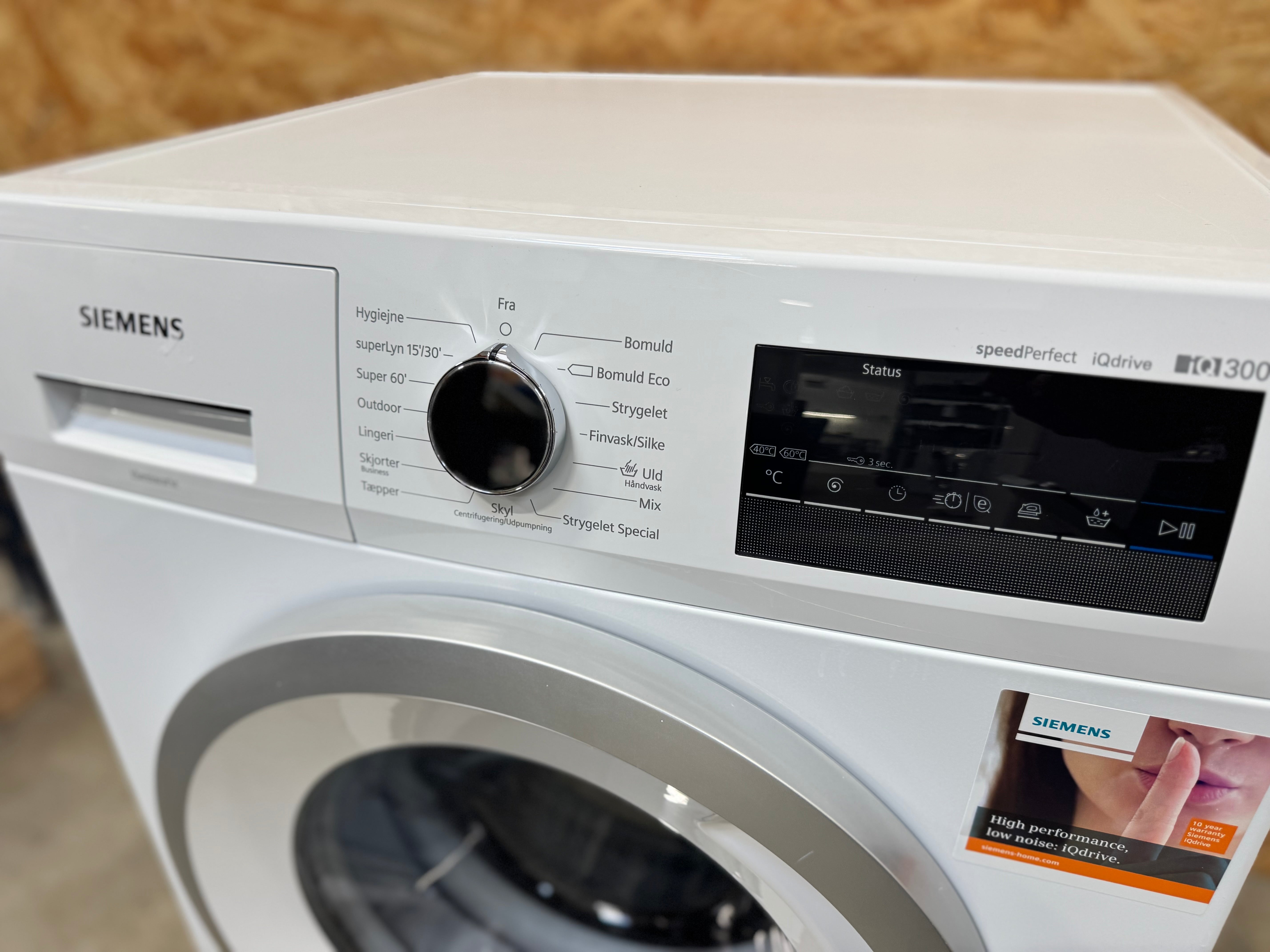 Siemens iQ300 vaskemaskine WM12N2C7DN - D14884