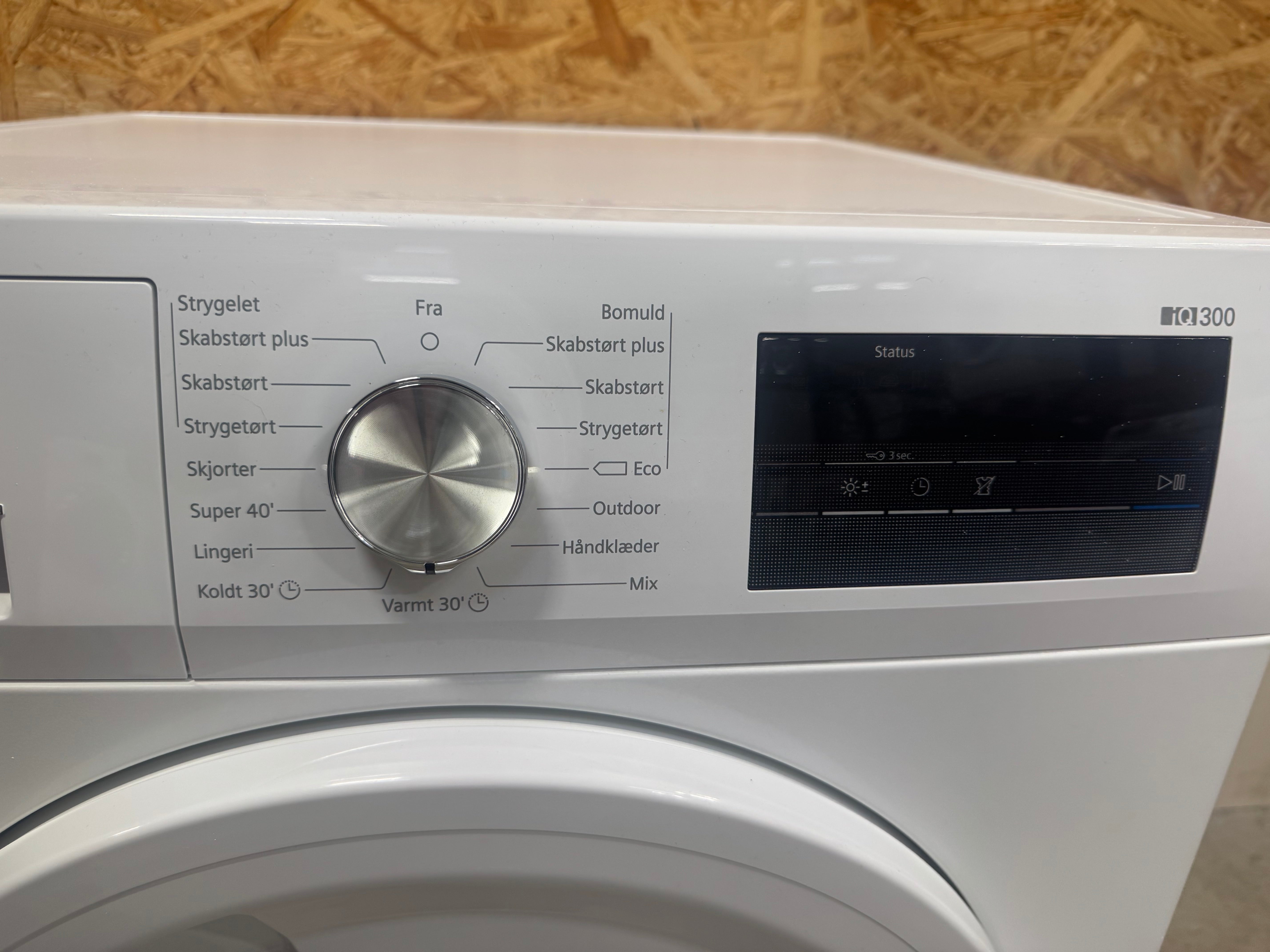 Siemens iQ300 tørretumbler WT43H07CDN - D18023