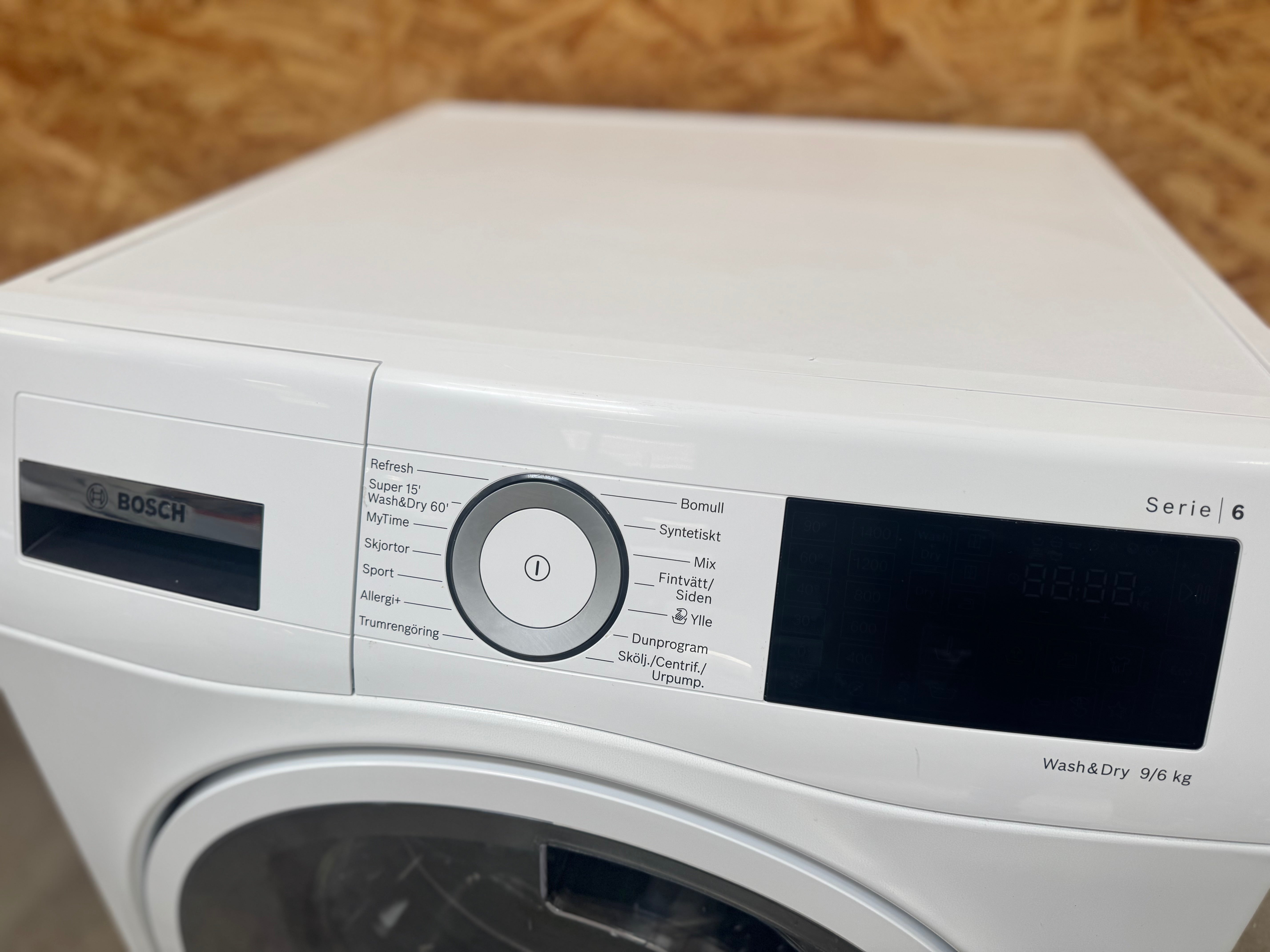 Bosch vaske-tørremaskine WDU285L9SN - D15922