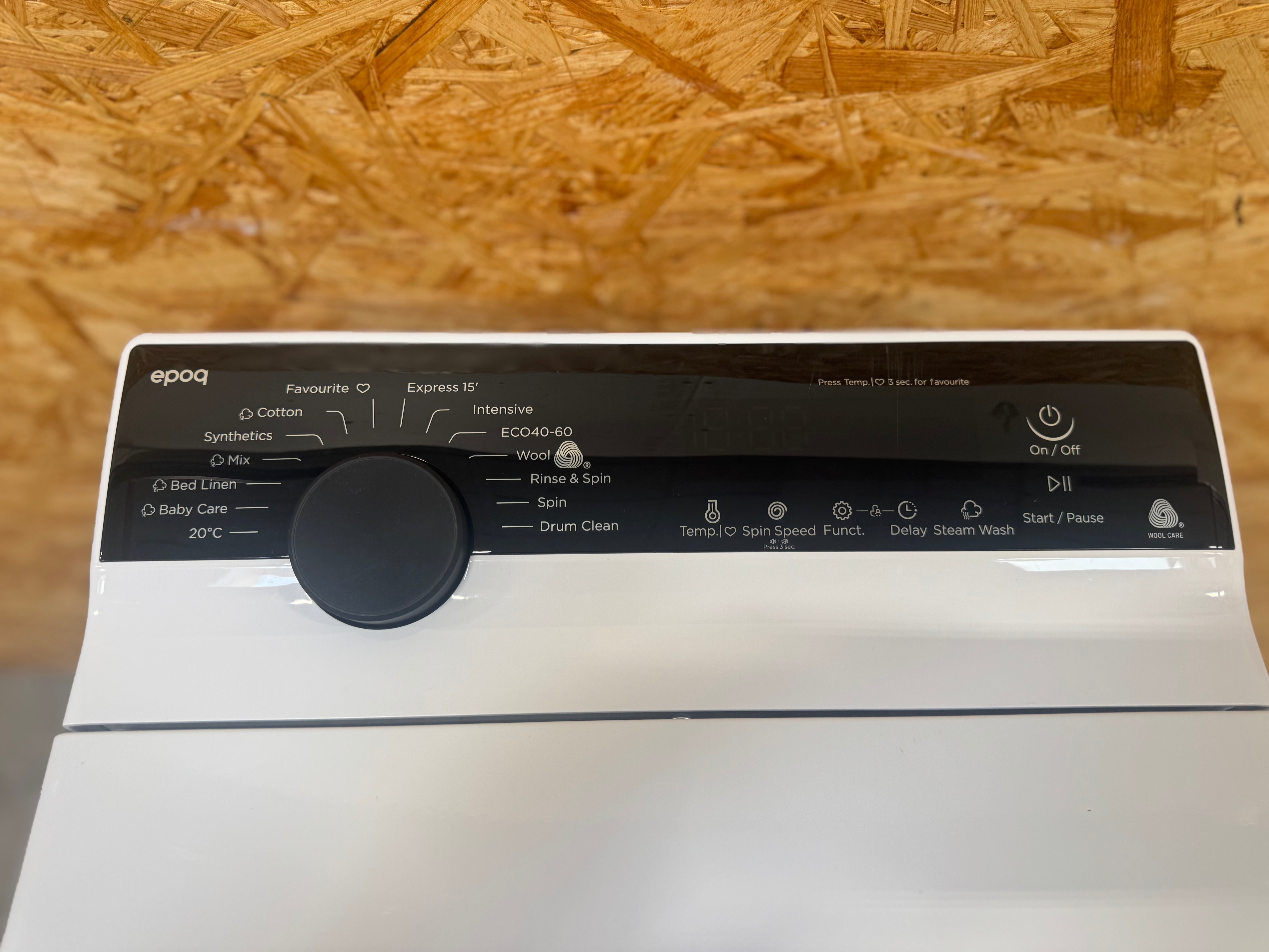 Epoq topbetjent vaskemaskine ETL813W23 - D16059