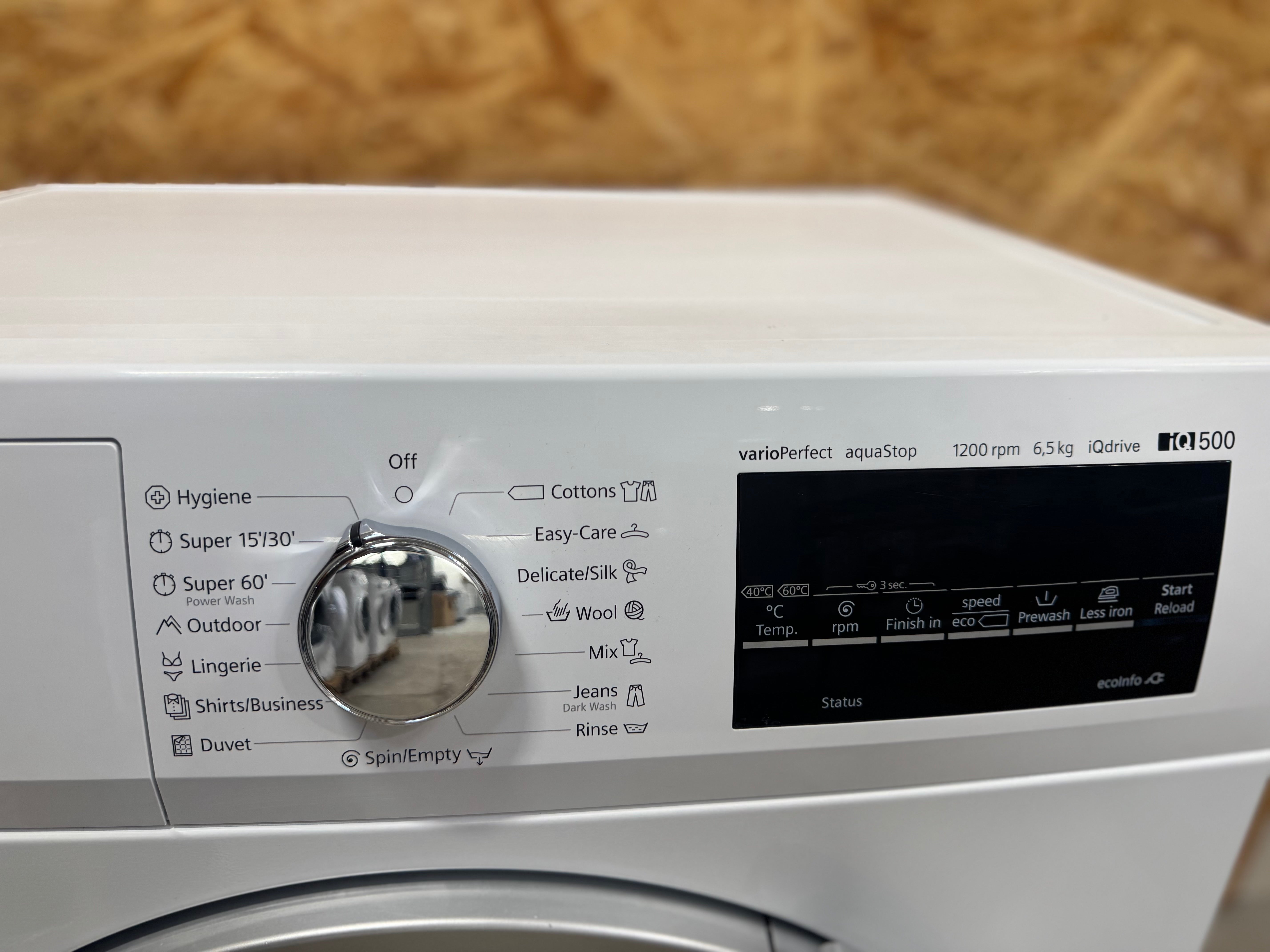 Siemens 40 cm. SlimLine vaskemaskine WS12T440BY - D17755