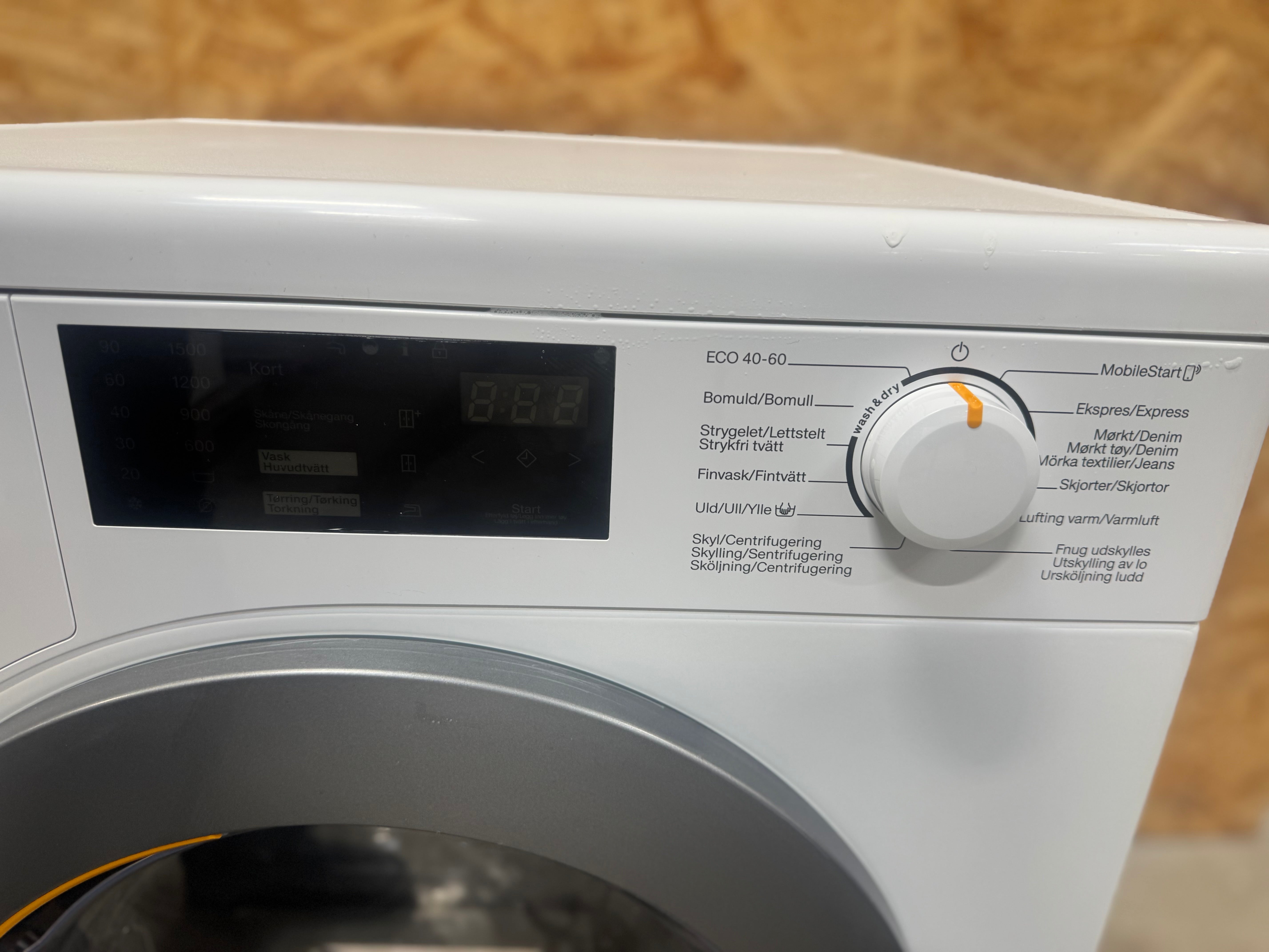 Miele kombi vaske-/tørremaskine WTD160WCS - D18029