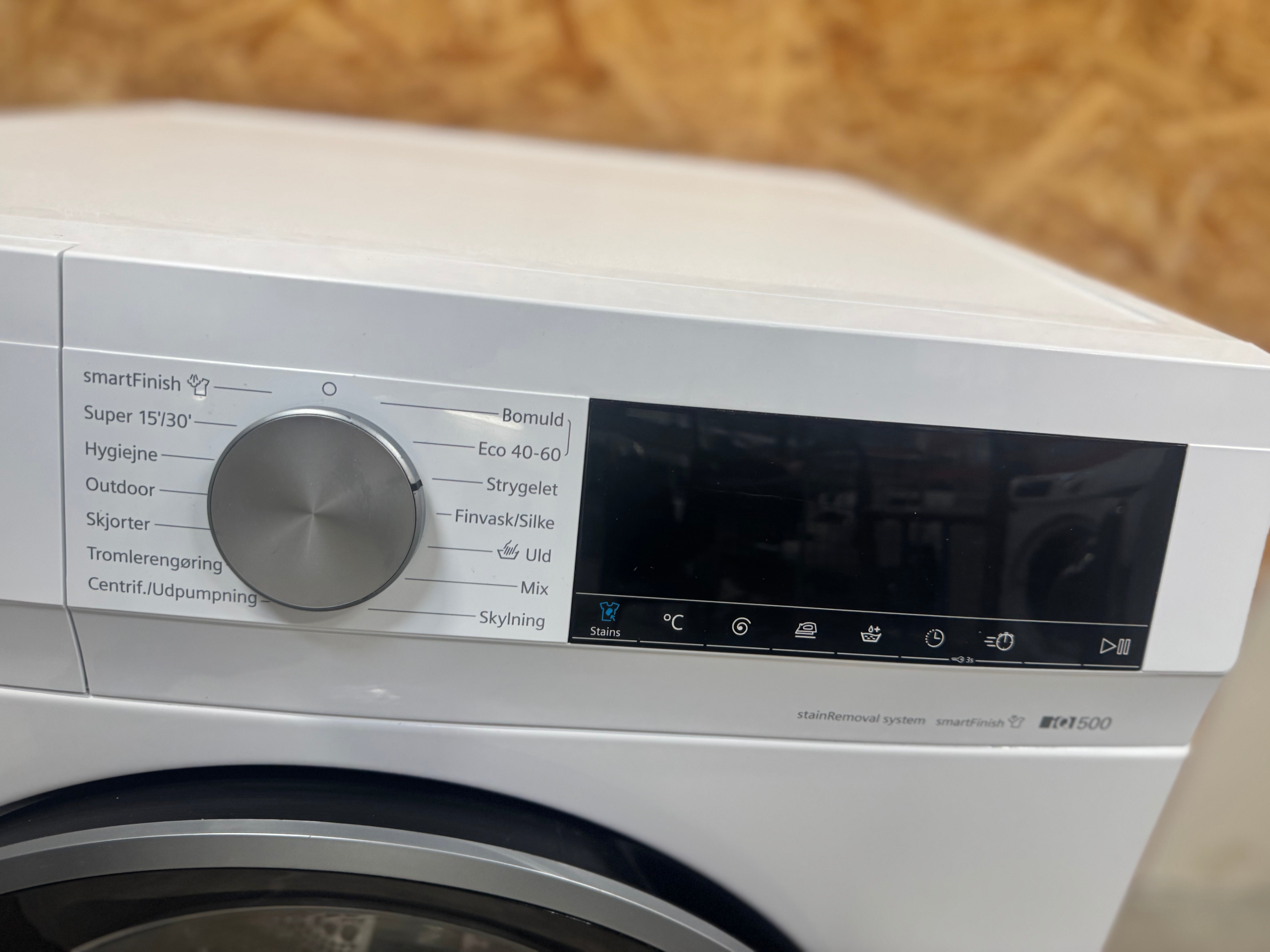 Siemens iQ500 vaskemaskine 9 kg. WG44G12BDN - D17013